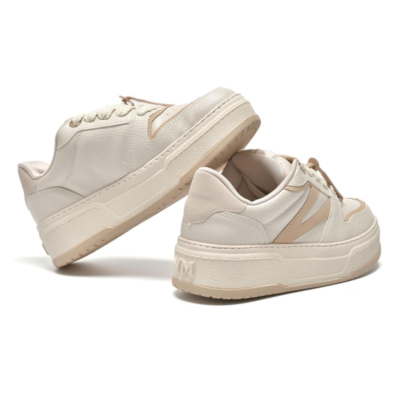 TENIS CASUAL 223-010-14 marfim i23/marfim i23/baunilha/bege - image