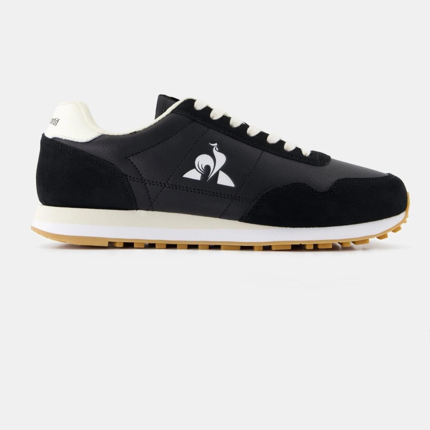 ASTRA LEATHER SUEDE black