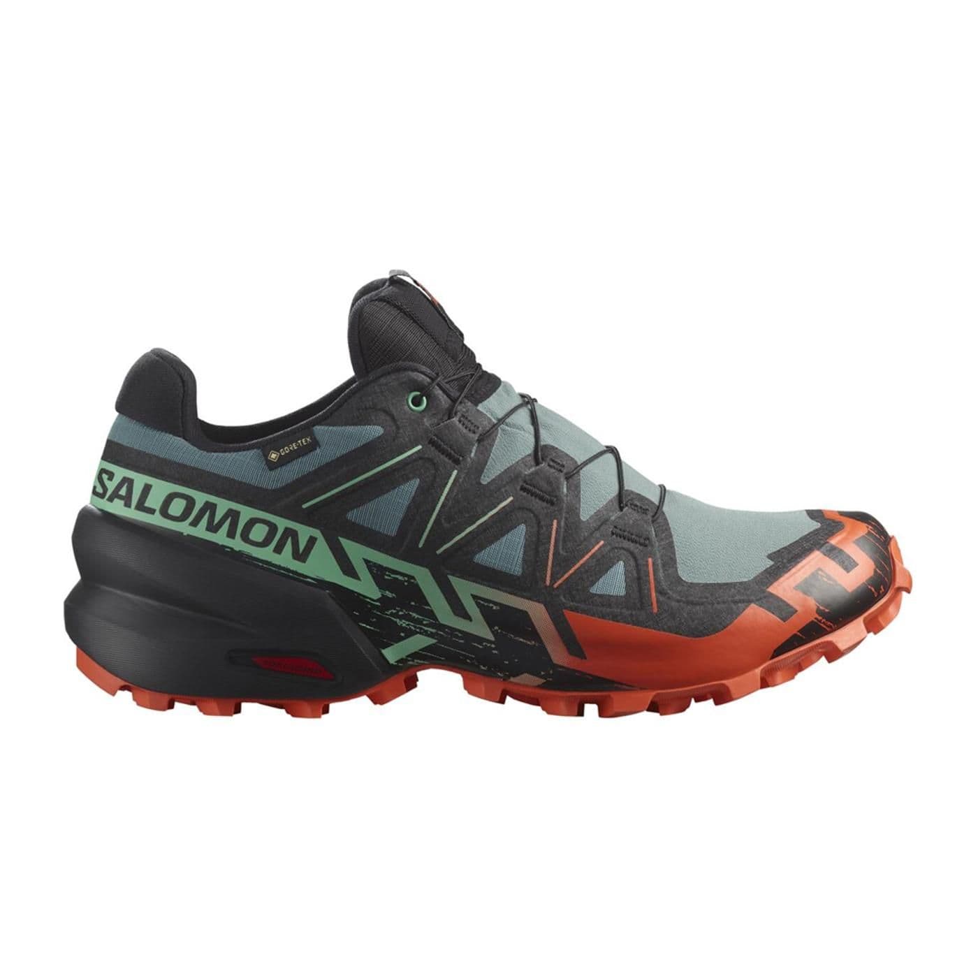 SPEEDCROSS 6 GTX north atlantic/black/cherry tomato image.