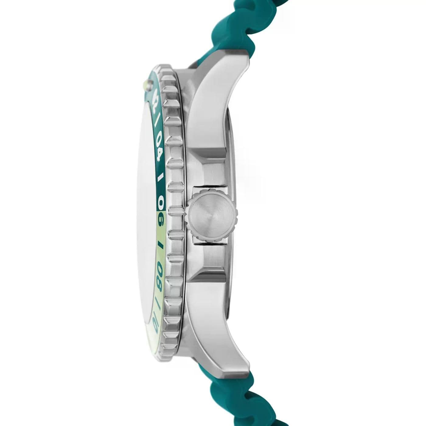 SILICONE silver/green - image