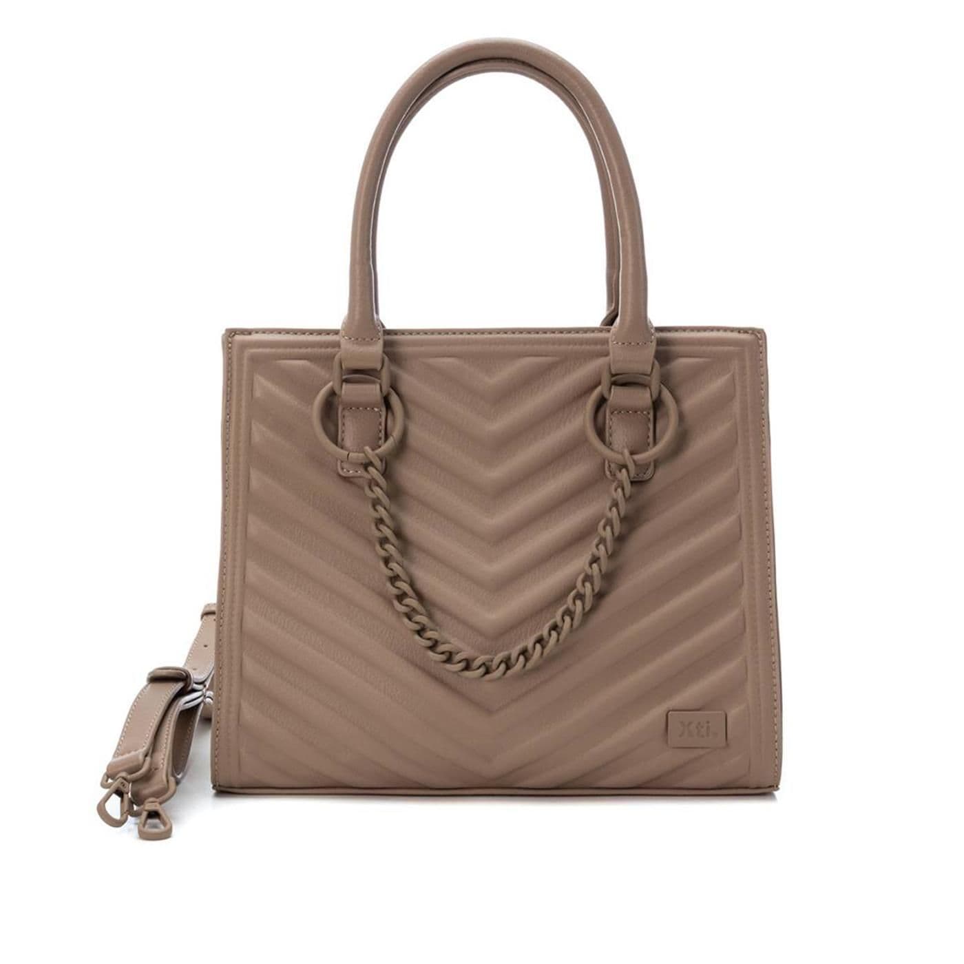 184233 BOLSO BANDOLERA beige - image