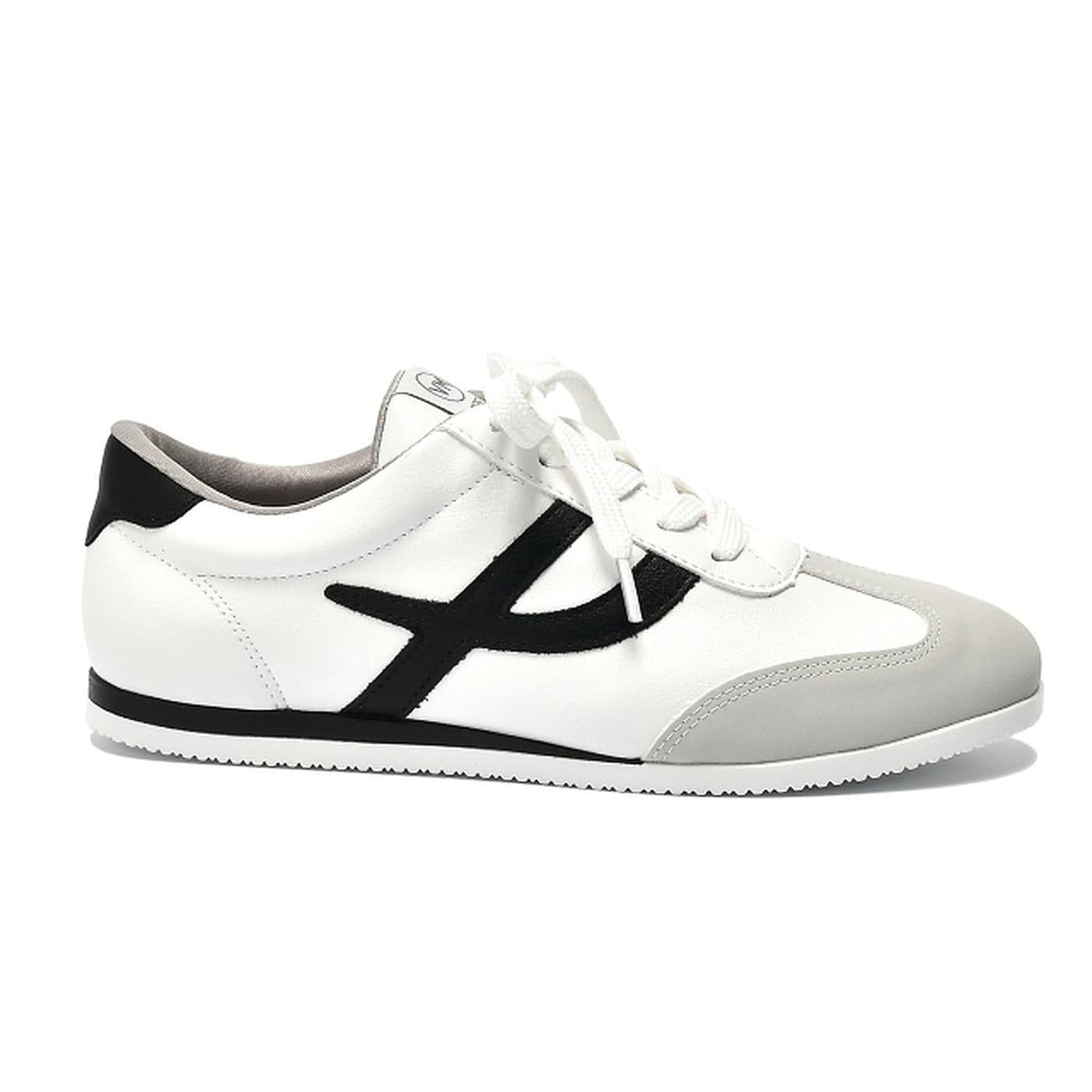 zapatilla  148-001-01 neve/branco/preto nobuck/napa/napa - image