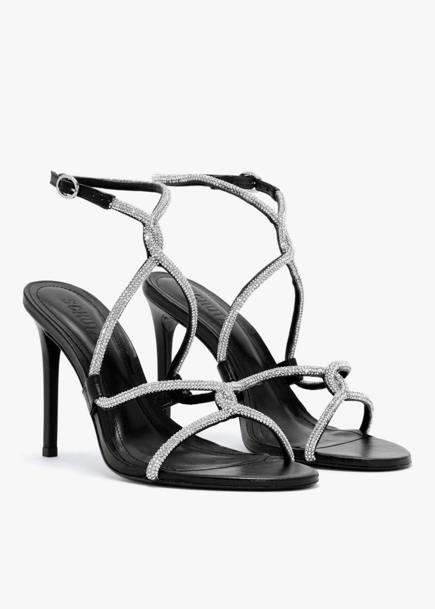 Sandalia Piel S2208700430001 x4jm - cristal/black - image