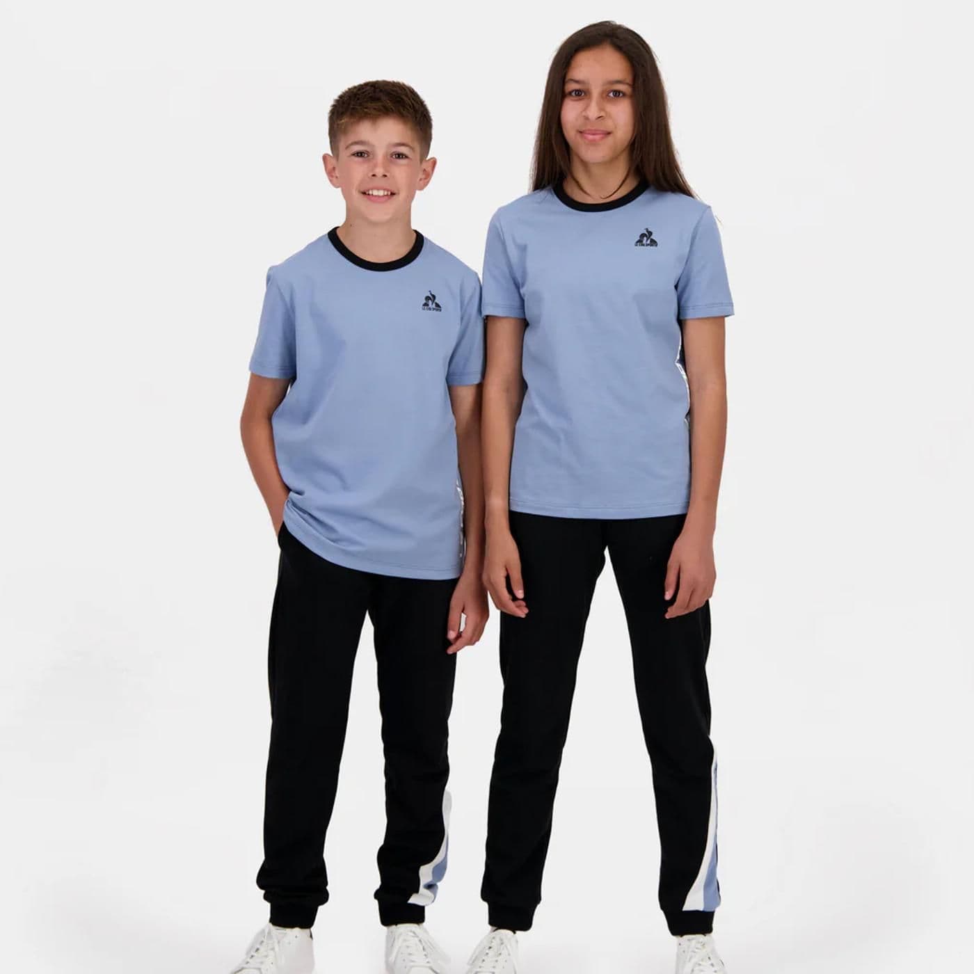 Graphique Tee SS N°2 ENFANT faded denim - image