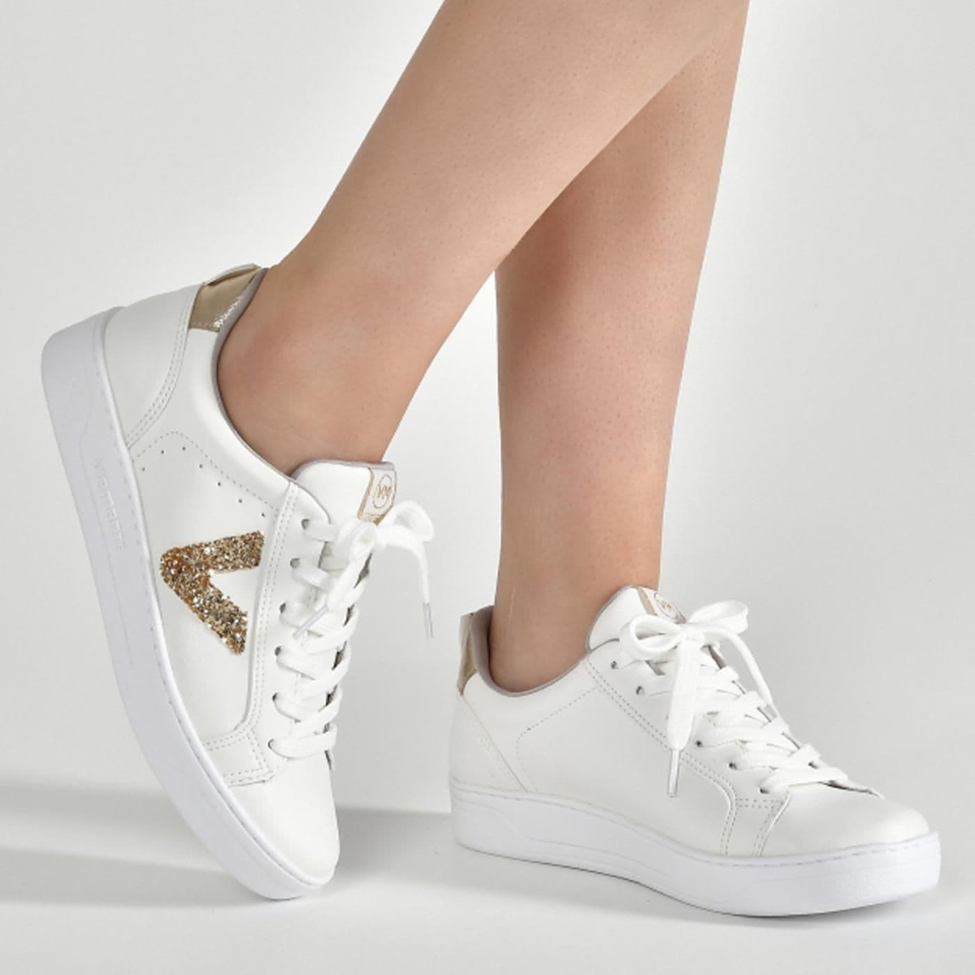 ZAPATILLA 020-007-01 milk /gold /dourado - image