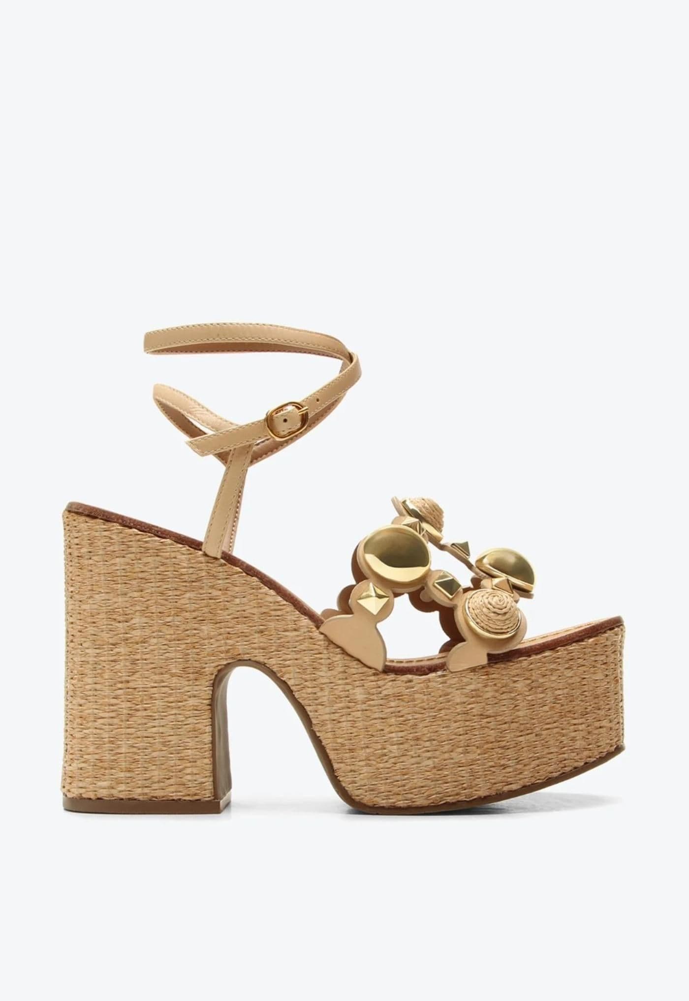 Sandalia Taya de plataforma P1204000060002 x1kn9 - trigo - image