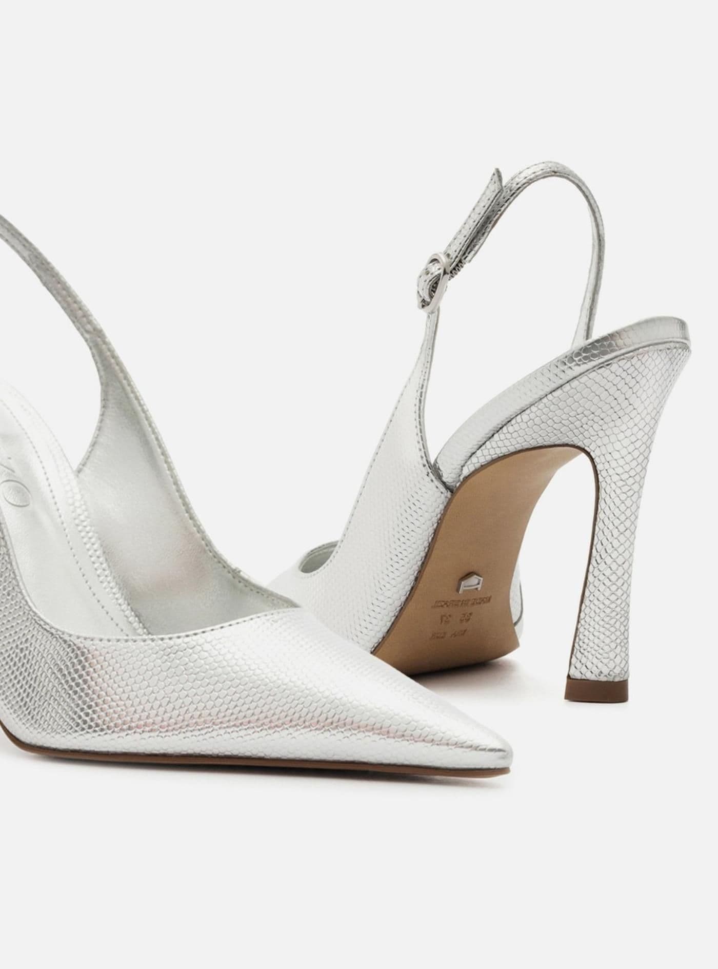 Scarpin A1347700030004U silver - image