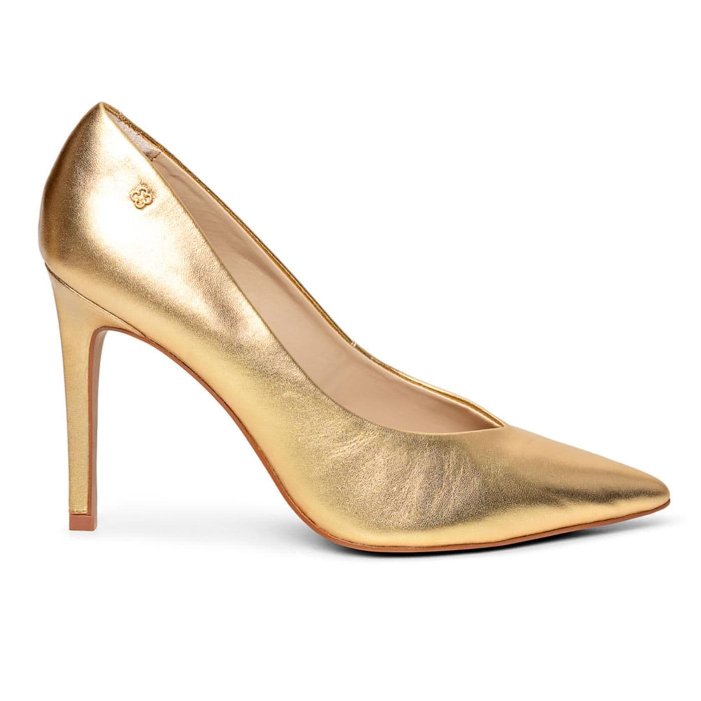 STILETO 4008379 mestiço metalizado ouro claro