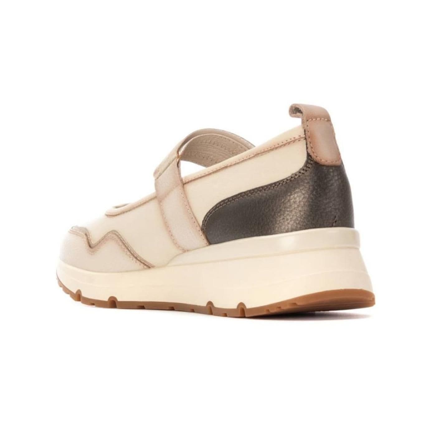 ZAPATILLA DE PIEL SRA 162515 beige - image