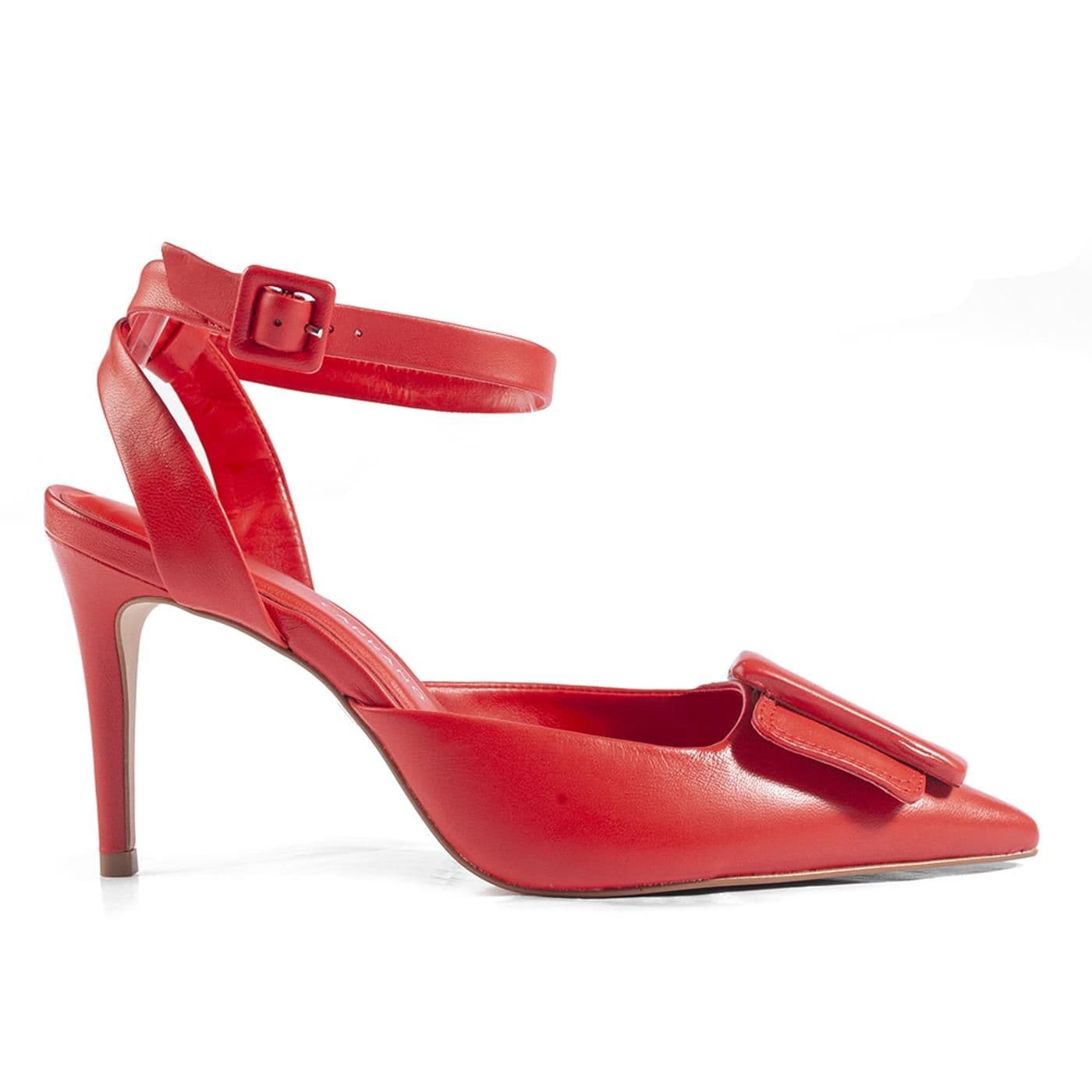 Zapato de Tacon 195155 mestiço vermelho carrano image.