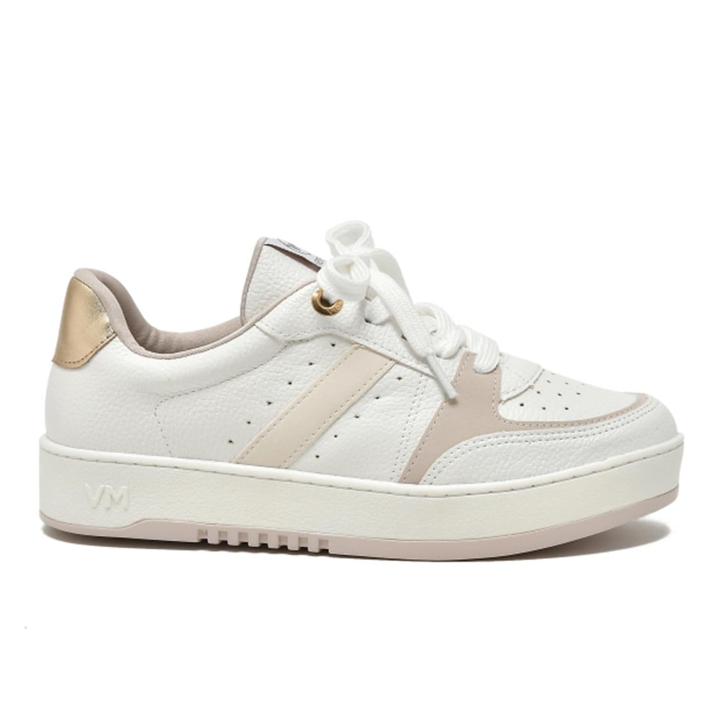 ZAPATILLA 069-004-03 branco/bege/marfim i23/gold - image