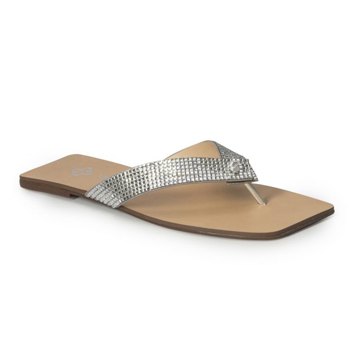 4017318-3 SANDALIA BAJA prata image.