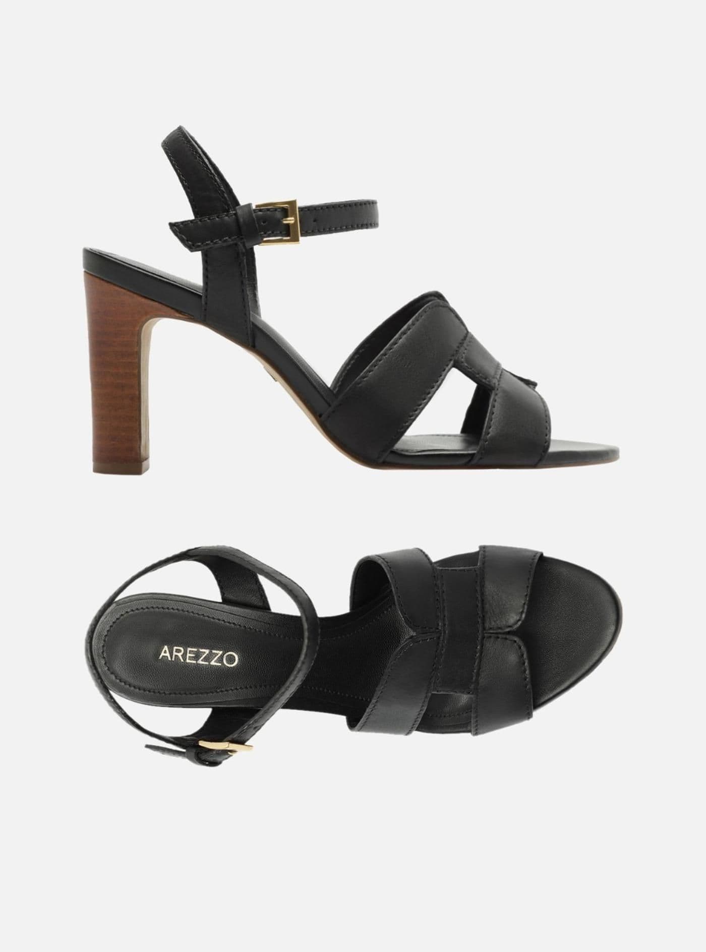 Sandalia A1165100270006U preto - image