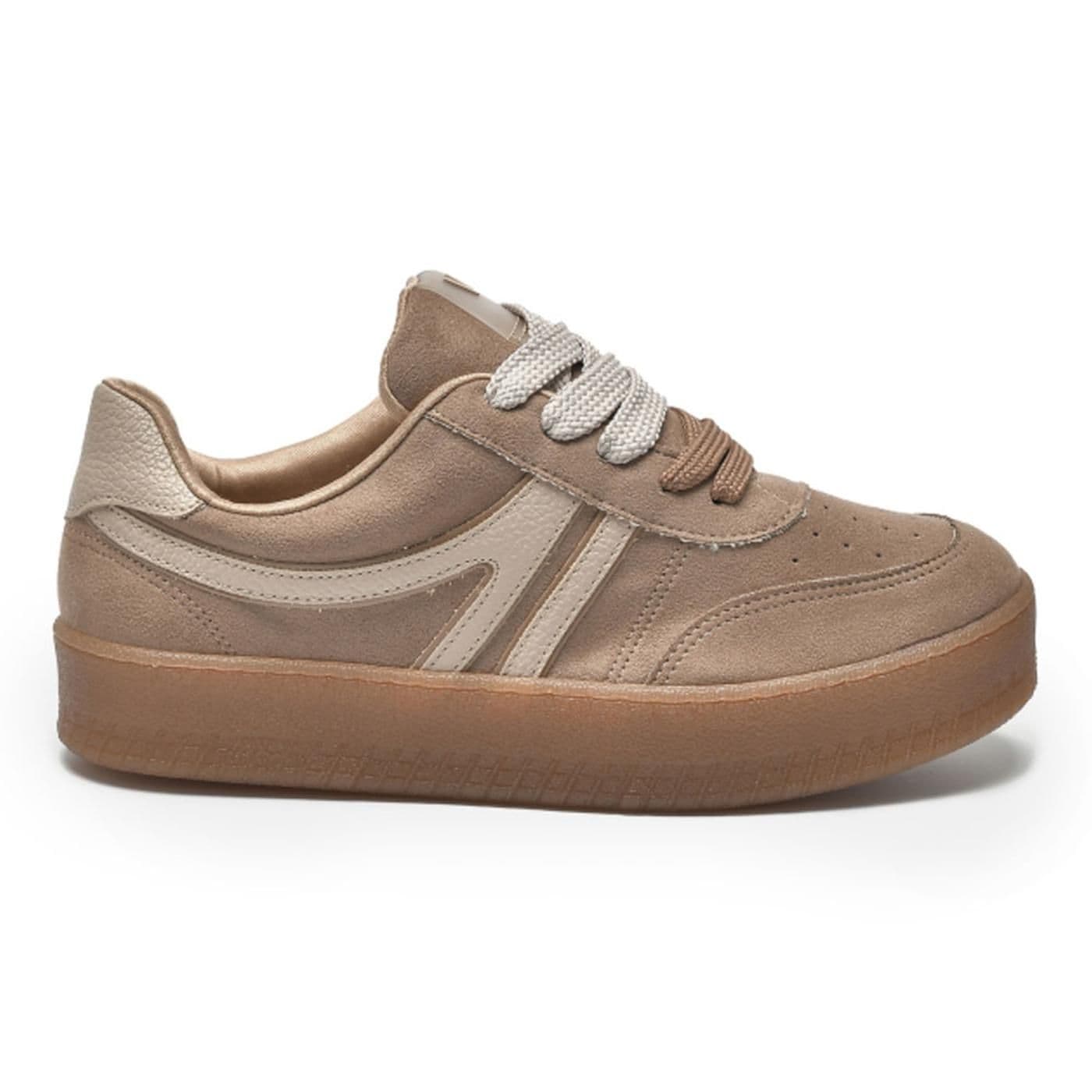 tenis casual noz moscada/ginger - image