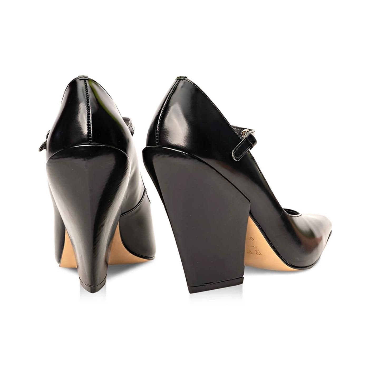 618001 ZAPATO_CERRADO TACON box black - image