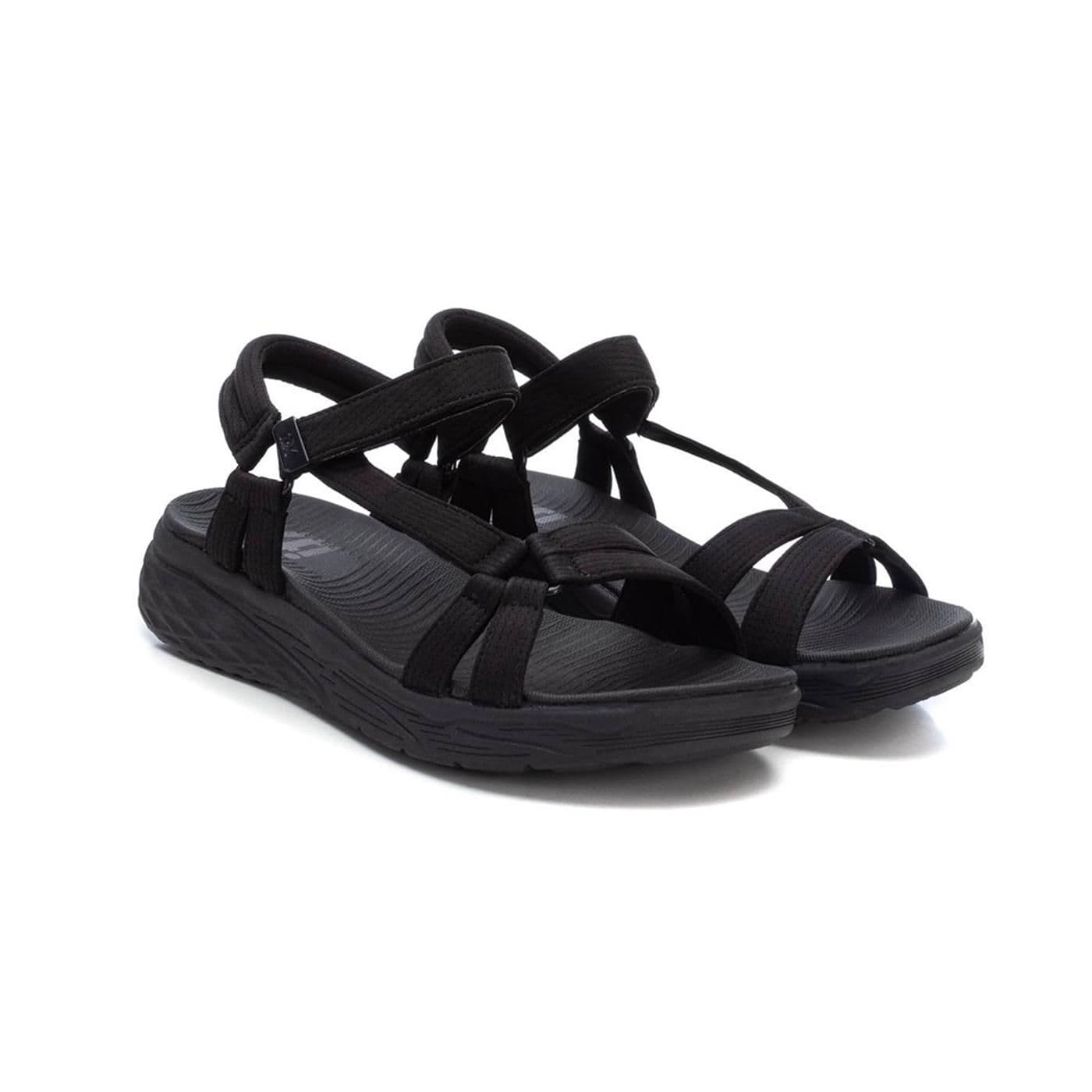 141203 SANDALIA SRA TEXTIL NEGRO negro - image