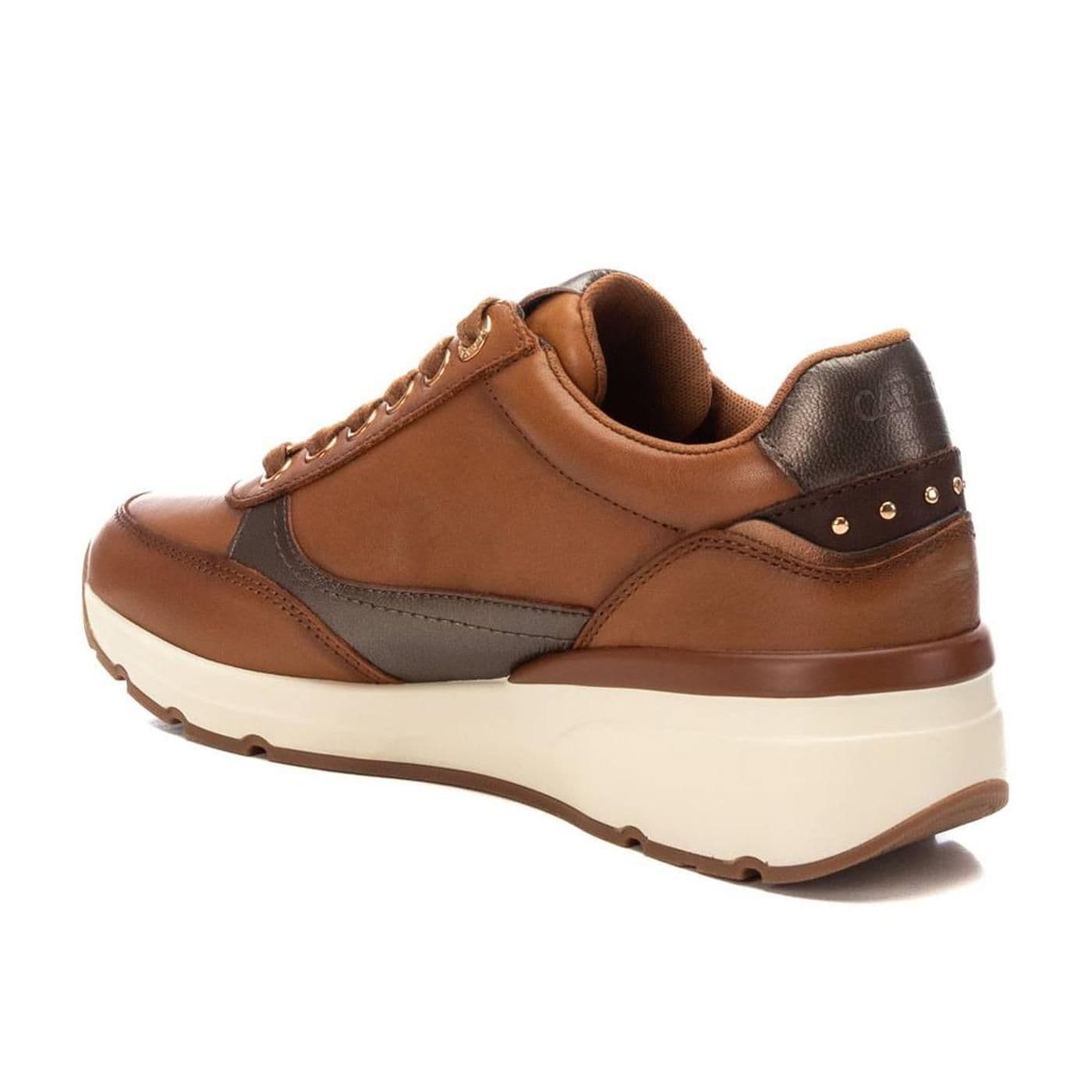 ZAPATILLA DE PIEL SRA 161825 marron - image