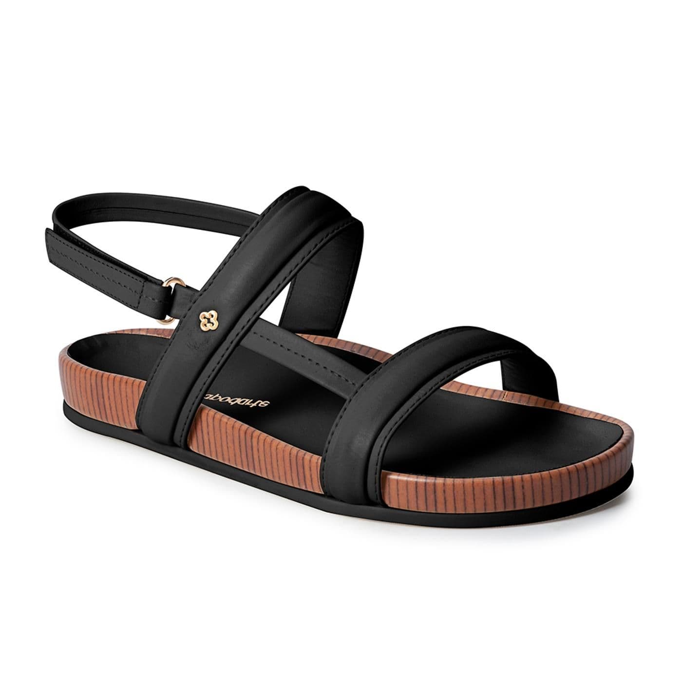 4016331 SANDALIA BAJA preto image.