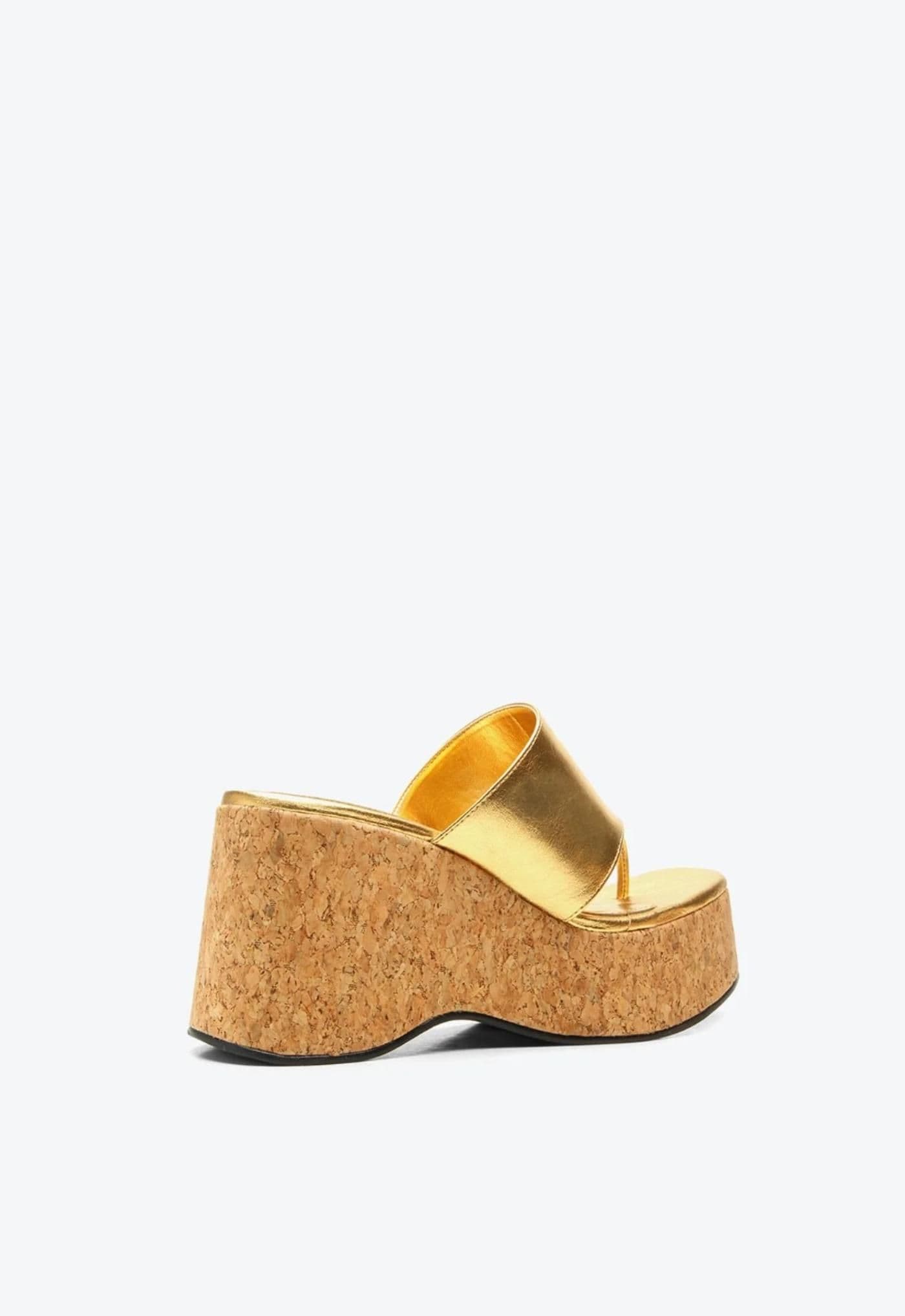 Sandalia de plataforma Piel P1008100300001 xbw - gold - image