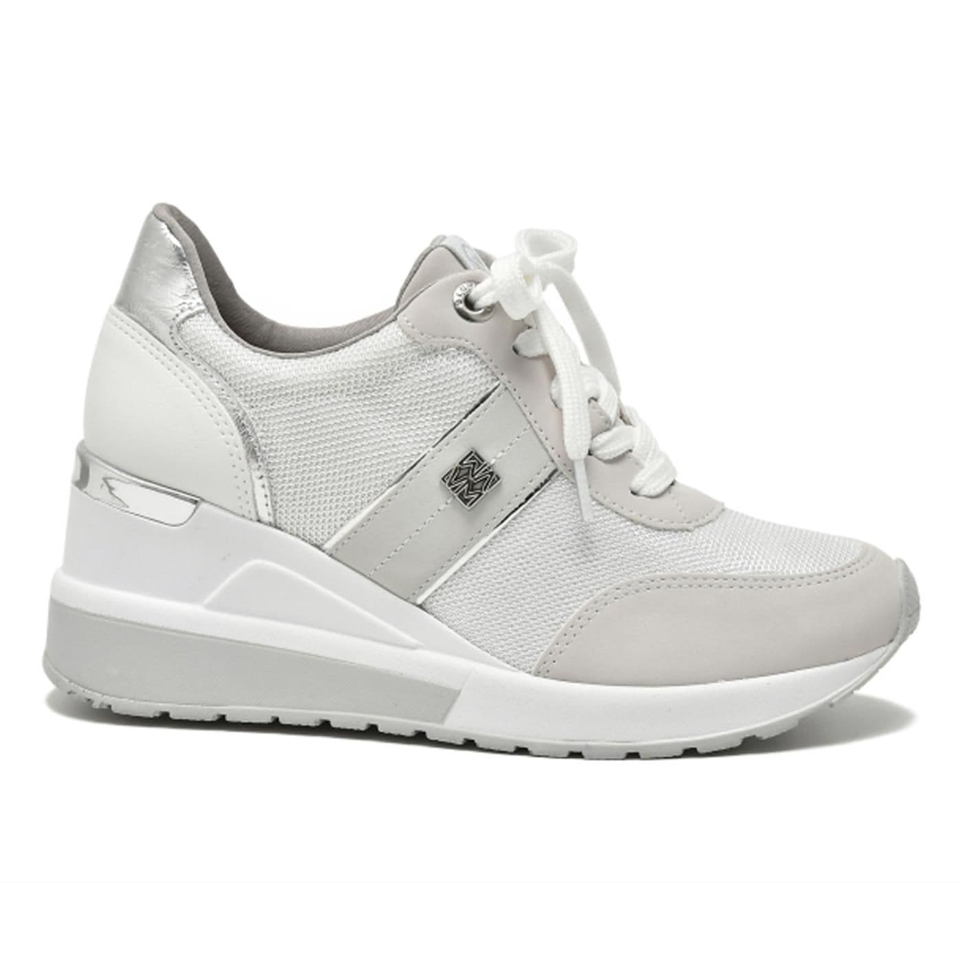 ZAPATILLA 046-007-02 anco /neve /branco /branco /prata /pratanco /prata - image
