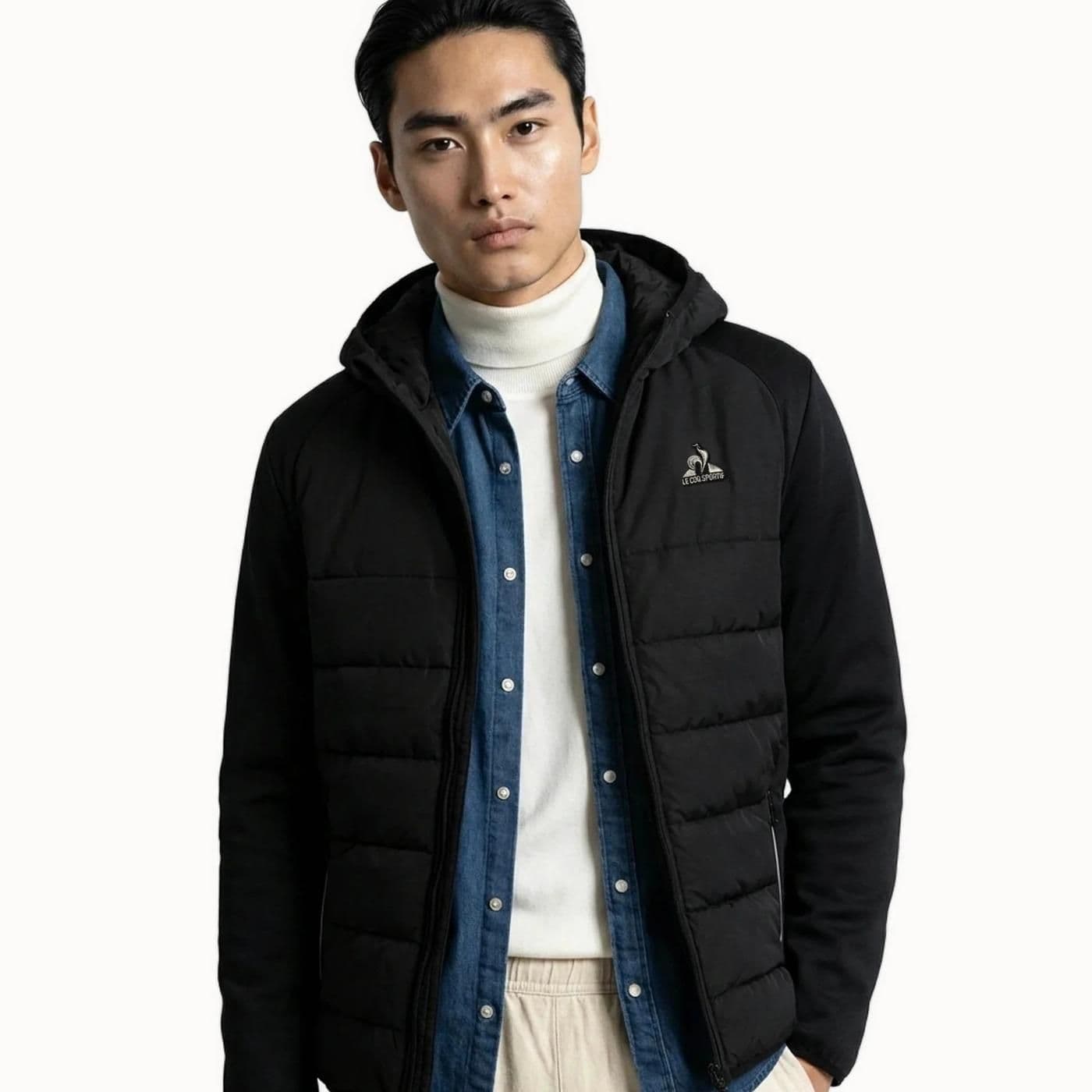 HYBRIDE FZ Hoody N°1 M black image.