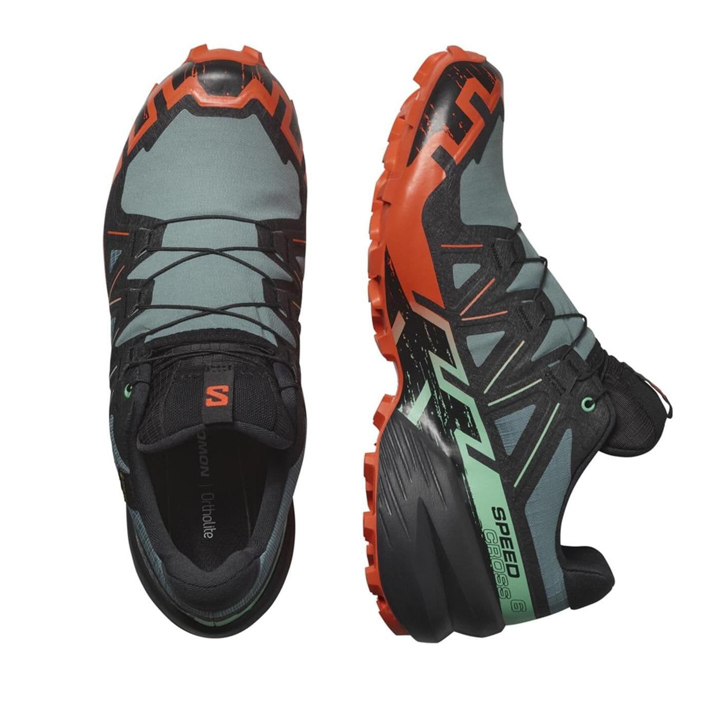 SPEEDCROSS 6 GTX north atlantic/black/cherry tomato - image
