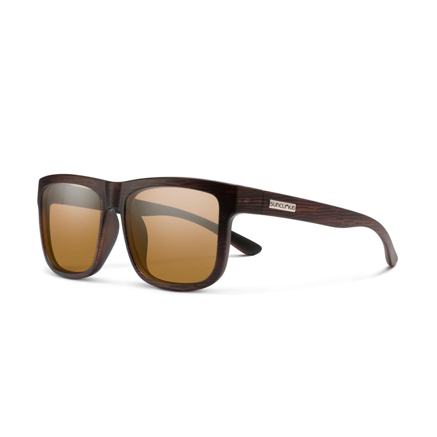 Quiver matte burnished brown + polarized brown lens