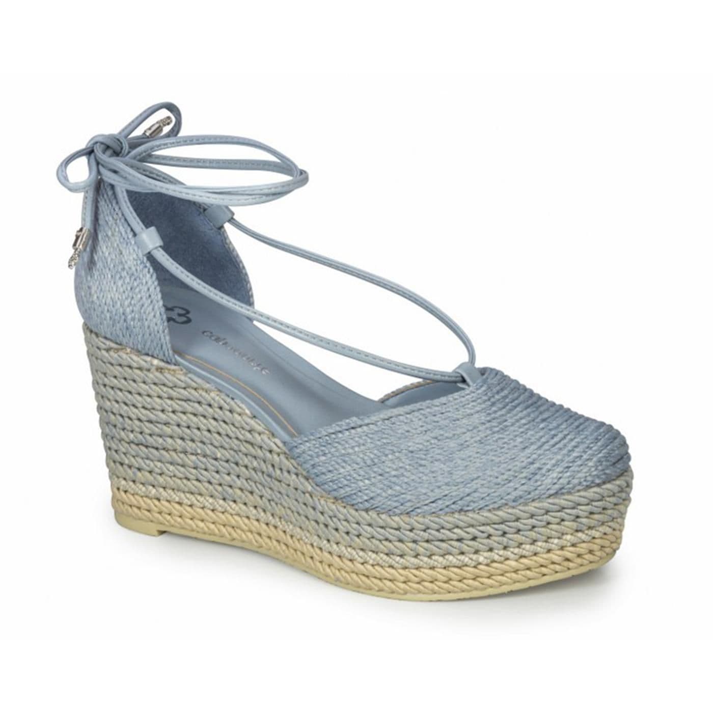 4017012-5 SANDALIA PLATAFORMA azul chiaro image.