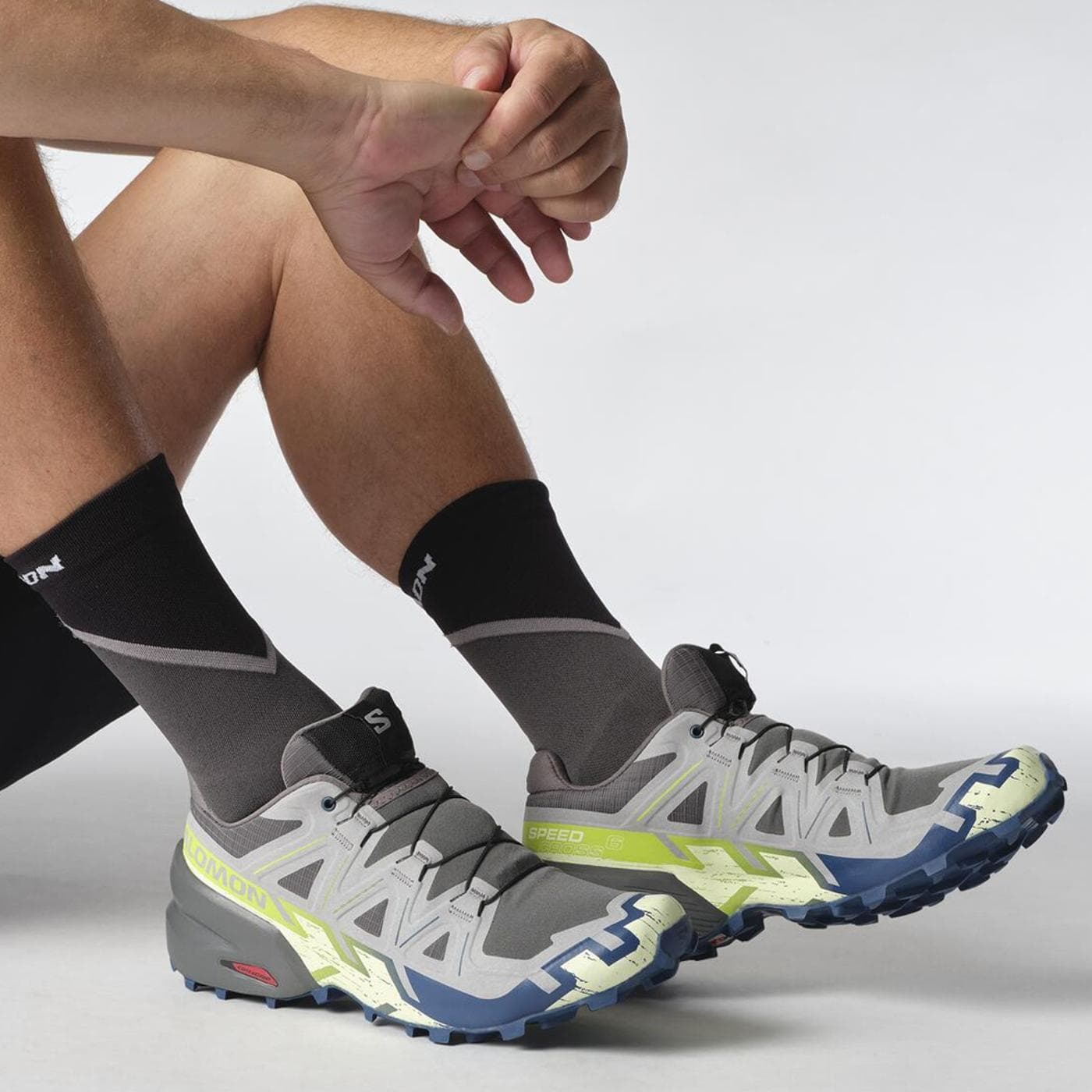 SPEEDCROSS 6 castlerock/lime cream - image