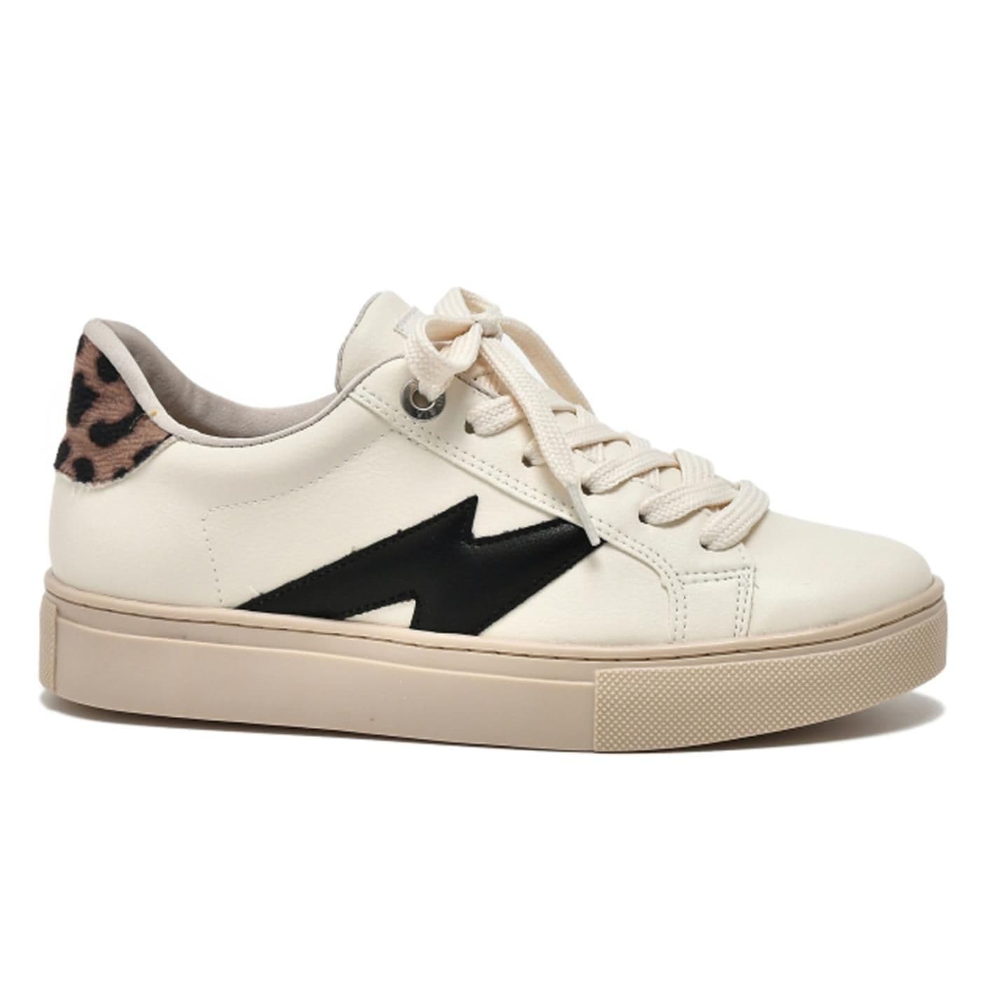 ZAPATILLA 082-002-04 marfim i23/preto/frapuccino - image