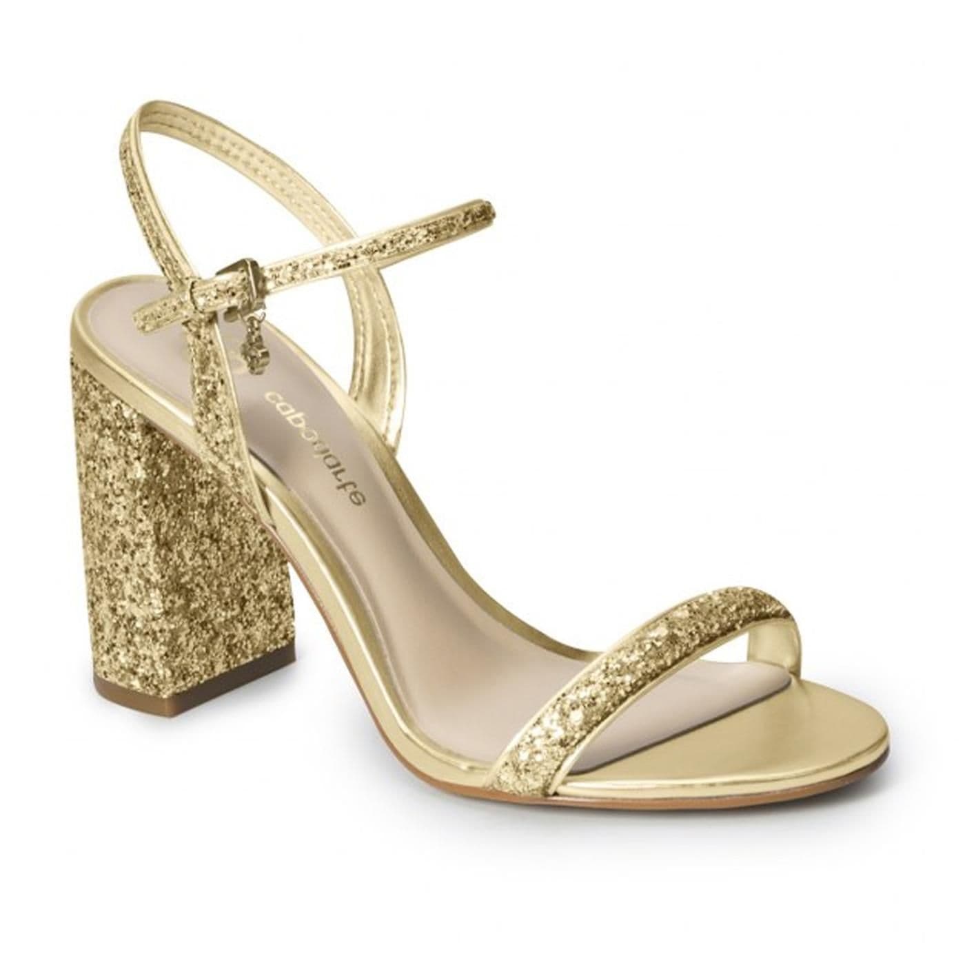 4017360-3  SANDALIA TACON ouro image.