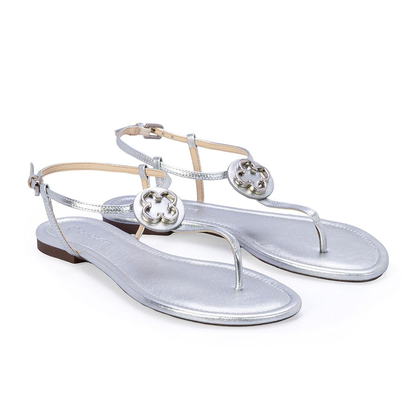 Sandalia 4015672 prata - image