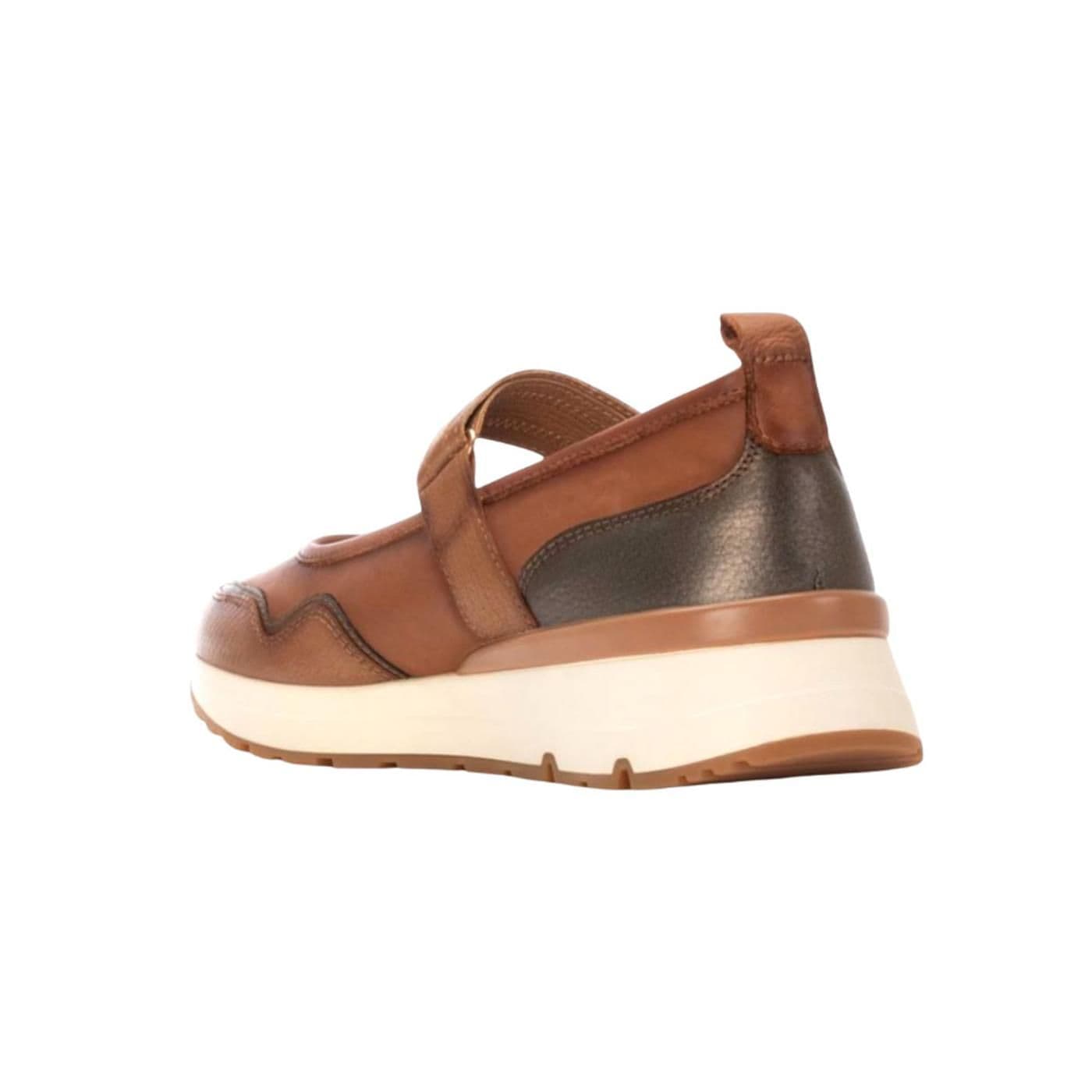 ZAPATILLA DE PIEL SRA 162515 camel - image