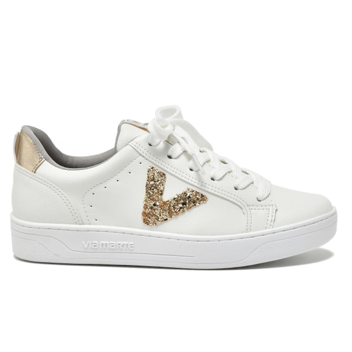 ZAPATILLA 020-007-01 milk /gold /dourado - image