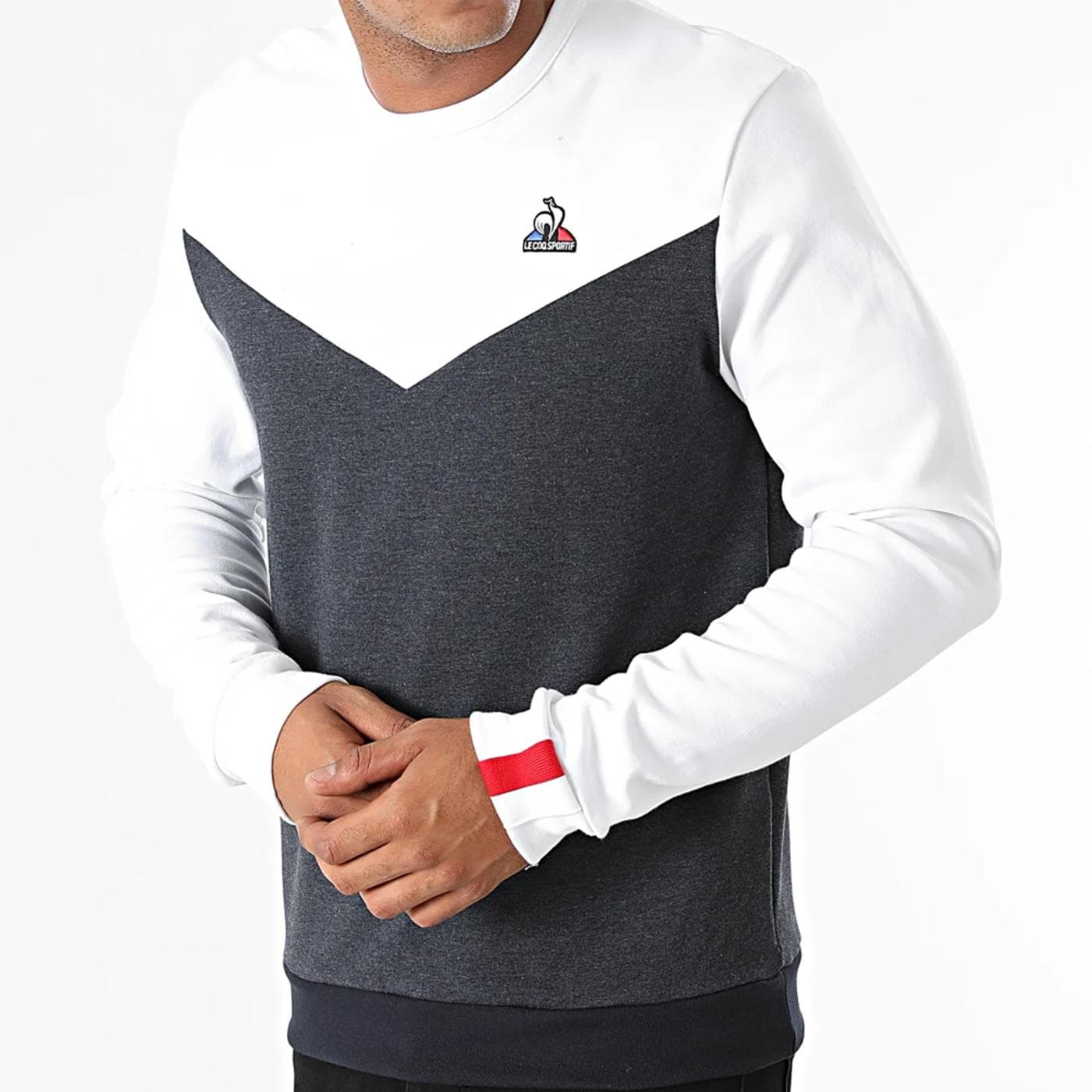 SAISON 1 Crew Sweat N°1 M n.optical whit - image