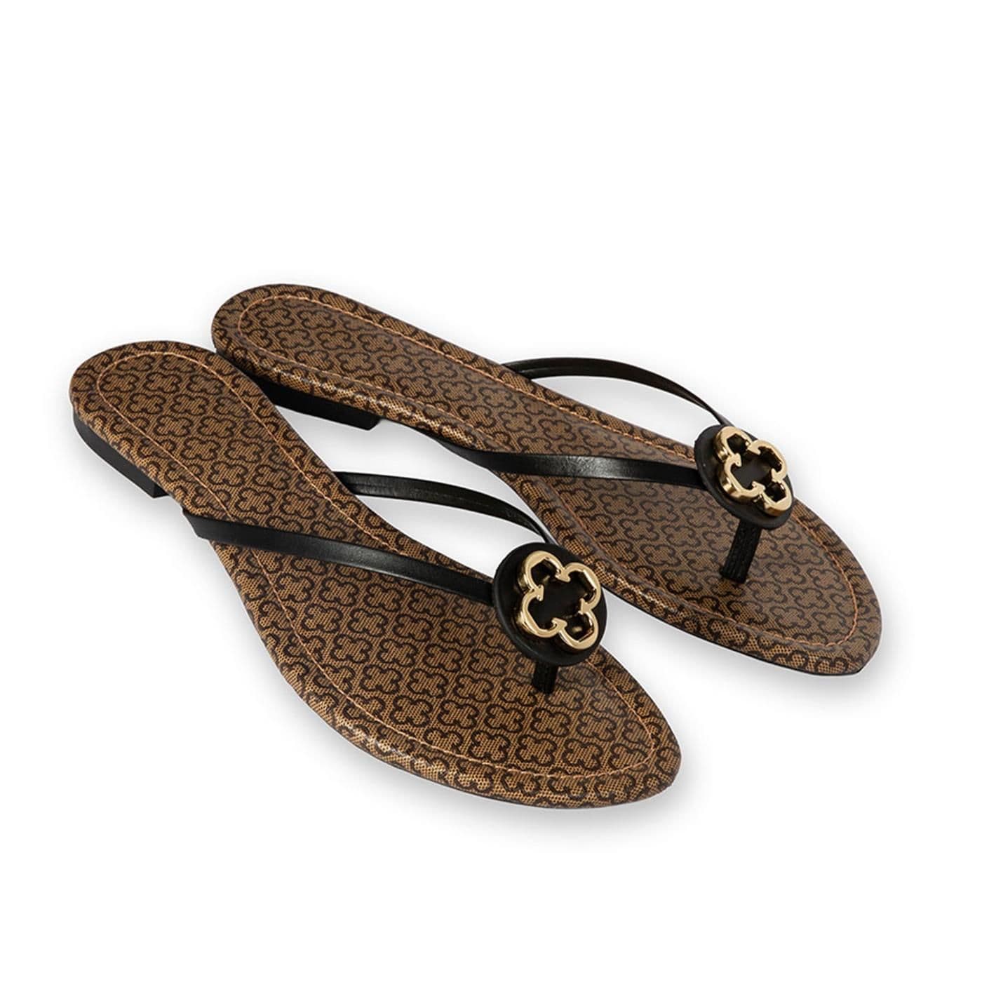 SANDALIA mest.s.preto max.mon.bege - image