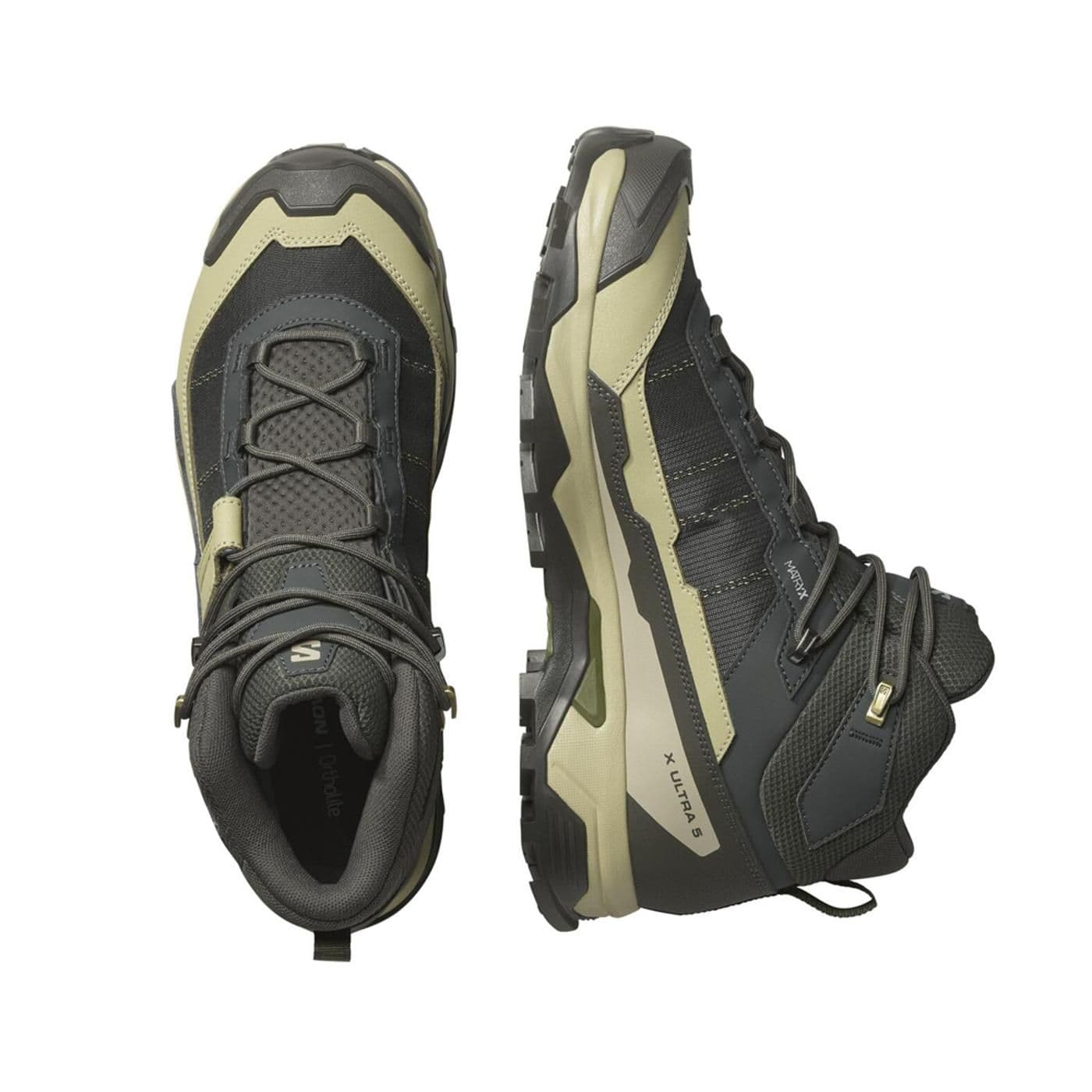 X ULTRA 5 MID peat gray/green - image