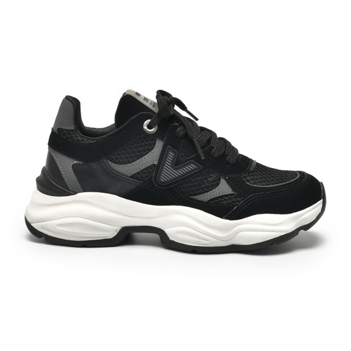 tenis casual  158-016-11 preto/shadow/preto/preto - image