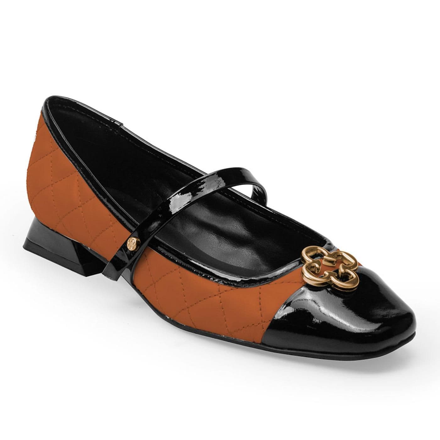 Zapato 4018386 camel/preto