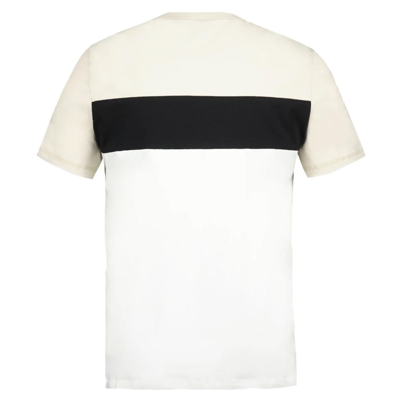 CONTEMPORAIN Tee SS N°2 peyote/marshmallow - image
