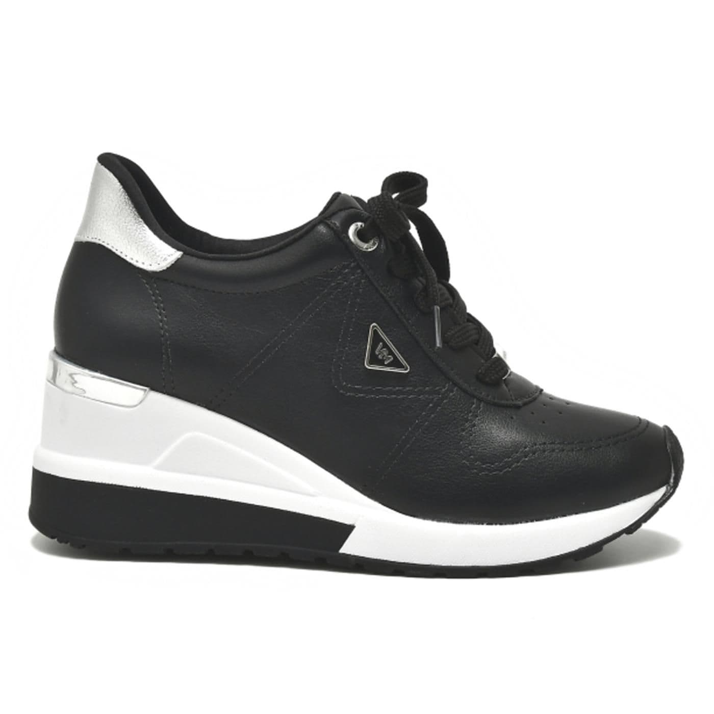 ZAPATILLA 046-003-01 preto/prata/prata - image