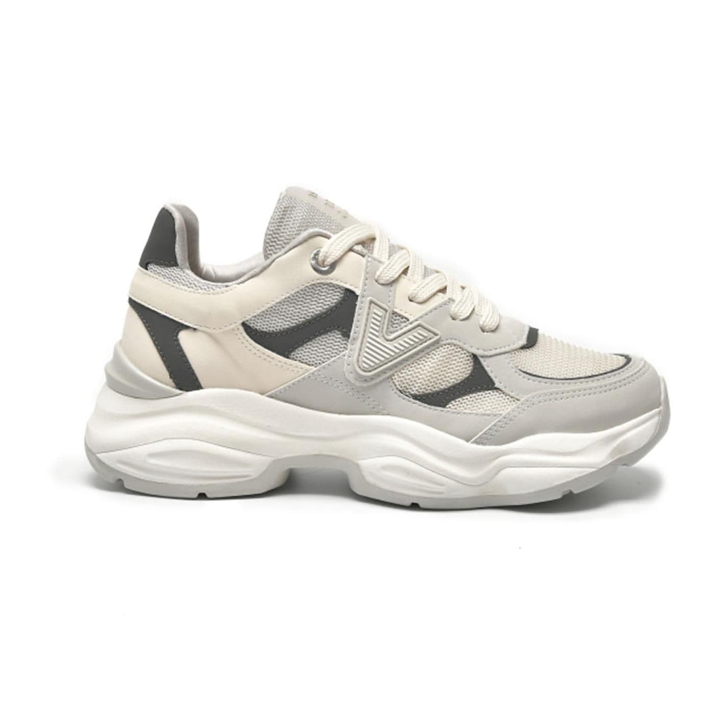 tenis casual  158-021-13 neve/shadow/marfim i23 - image