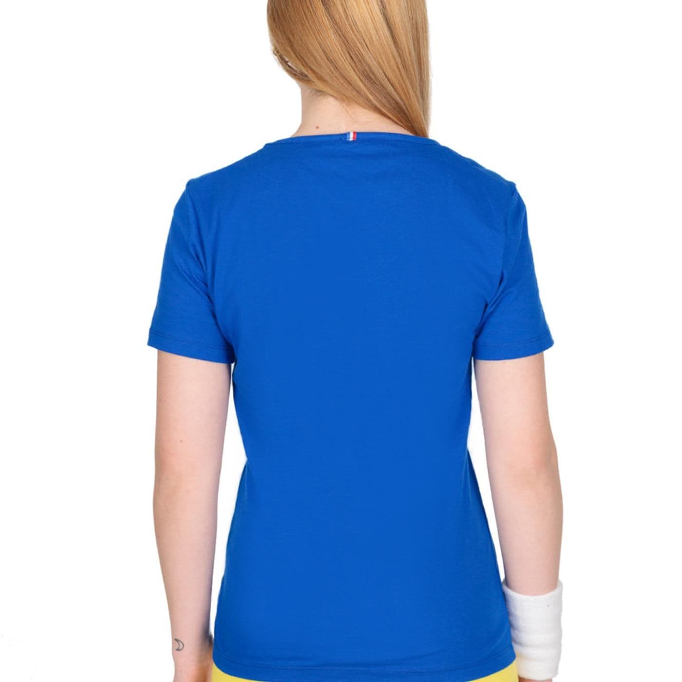 ESS Tee SS Col V N°1 W bleu electro - image