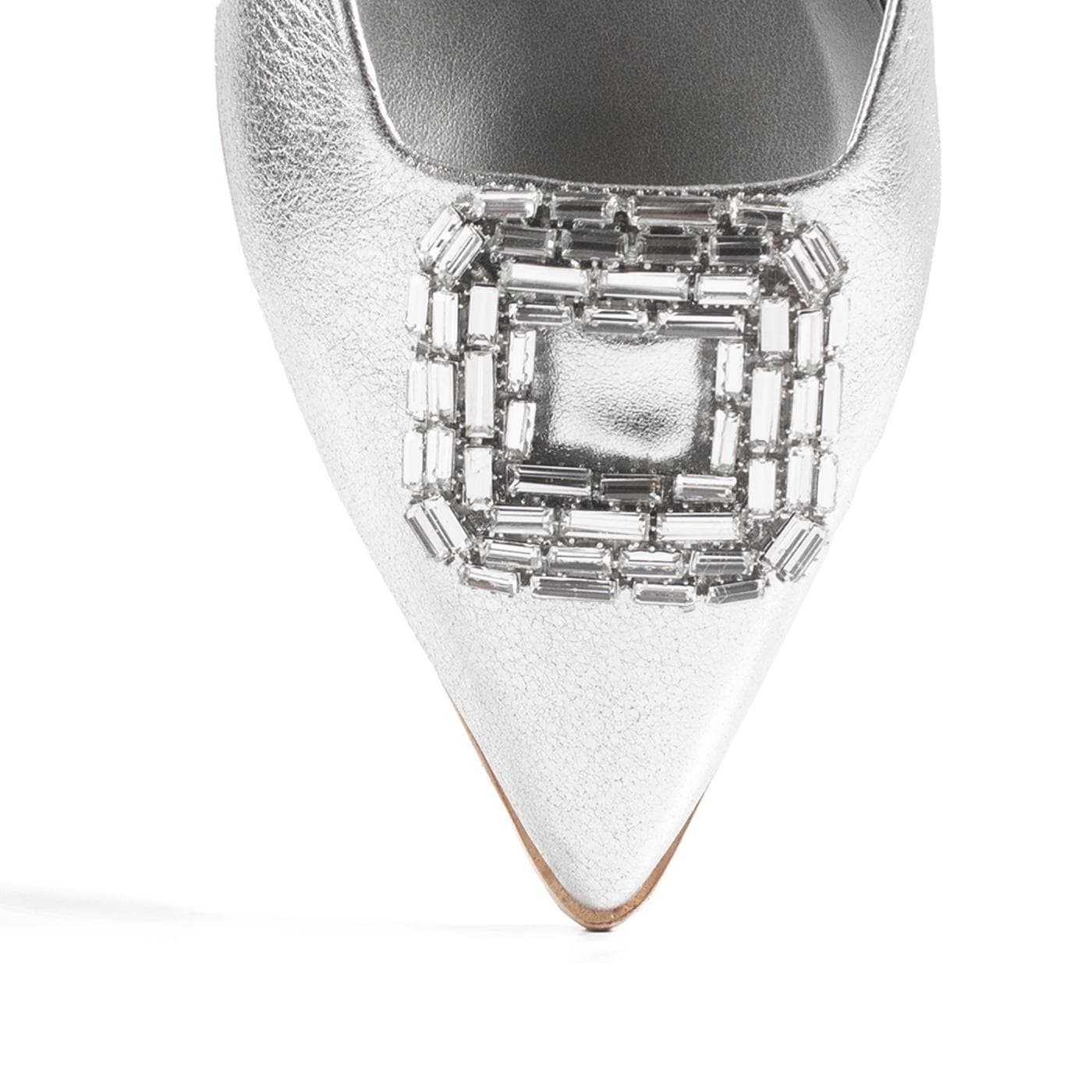 Zapato Tacon 710005 crack silver - image