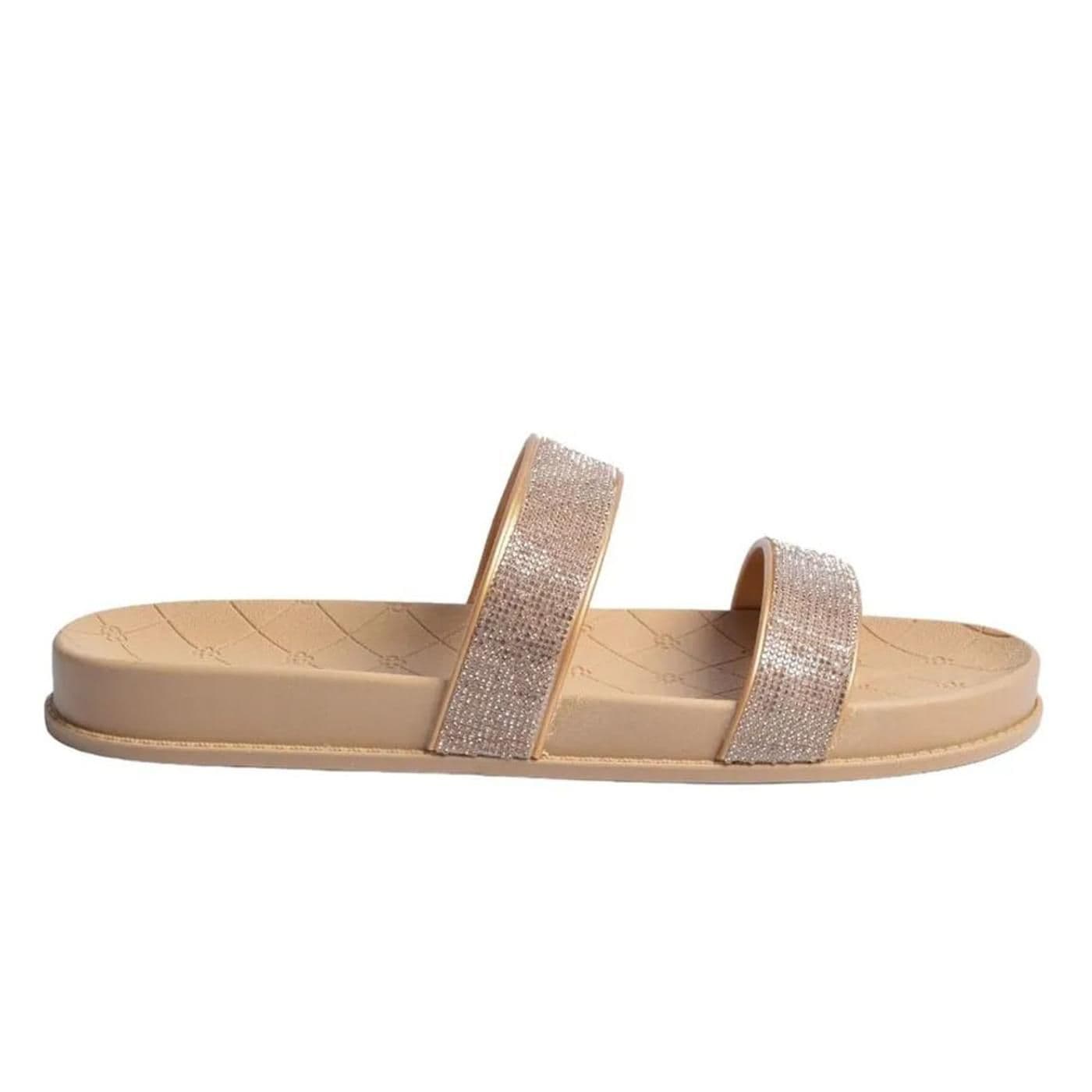 Sandalia slide 4018412 gold