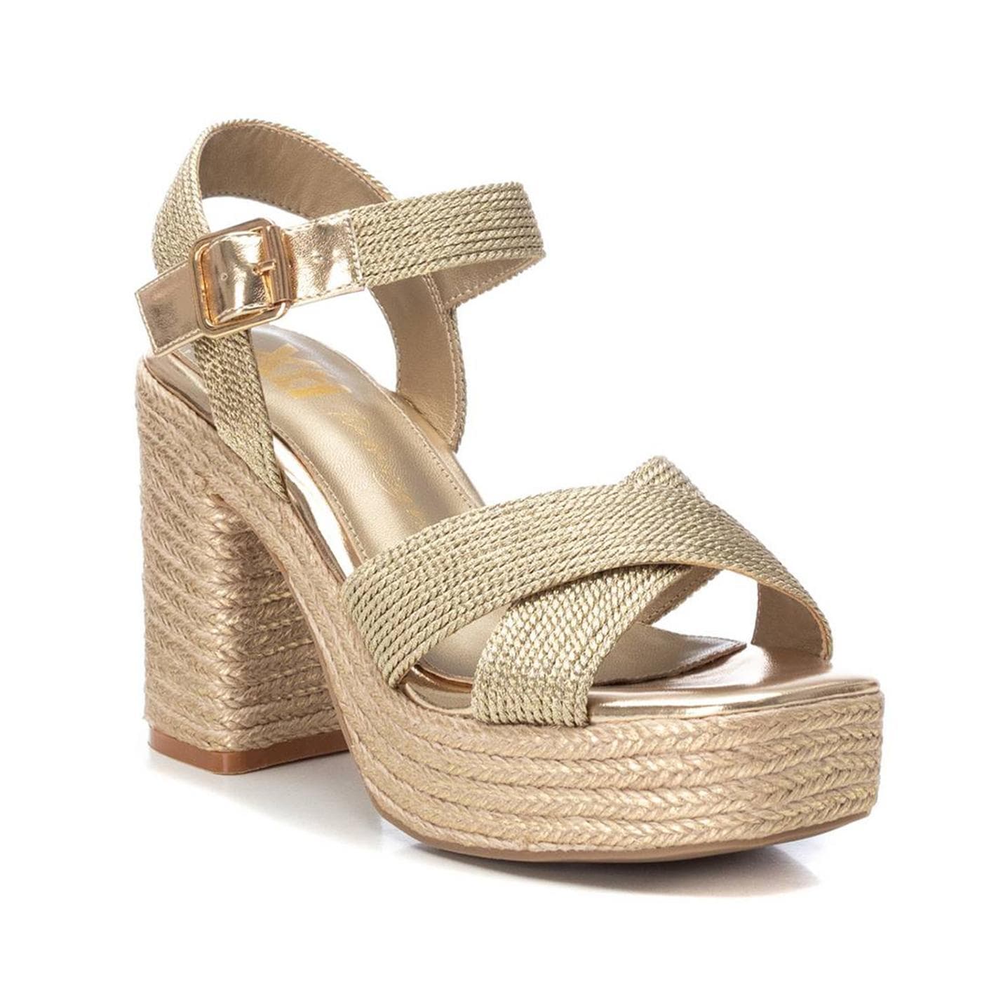 SANDALIA 142741 tex.oro - image