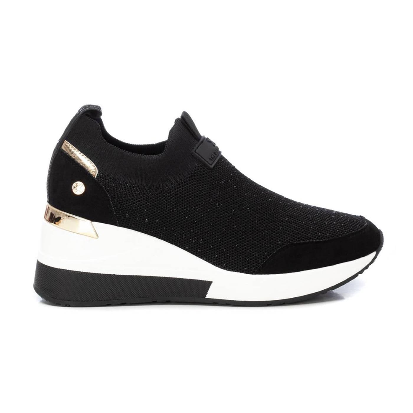 ZAPATILLA 142418 tex.negro