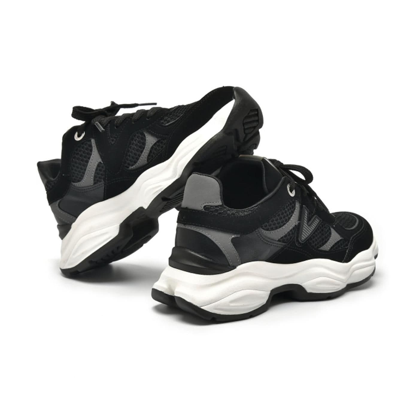 tenis casual  158-016-11 preto/shadow/preto/preto - image
