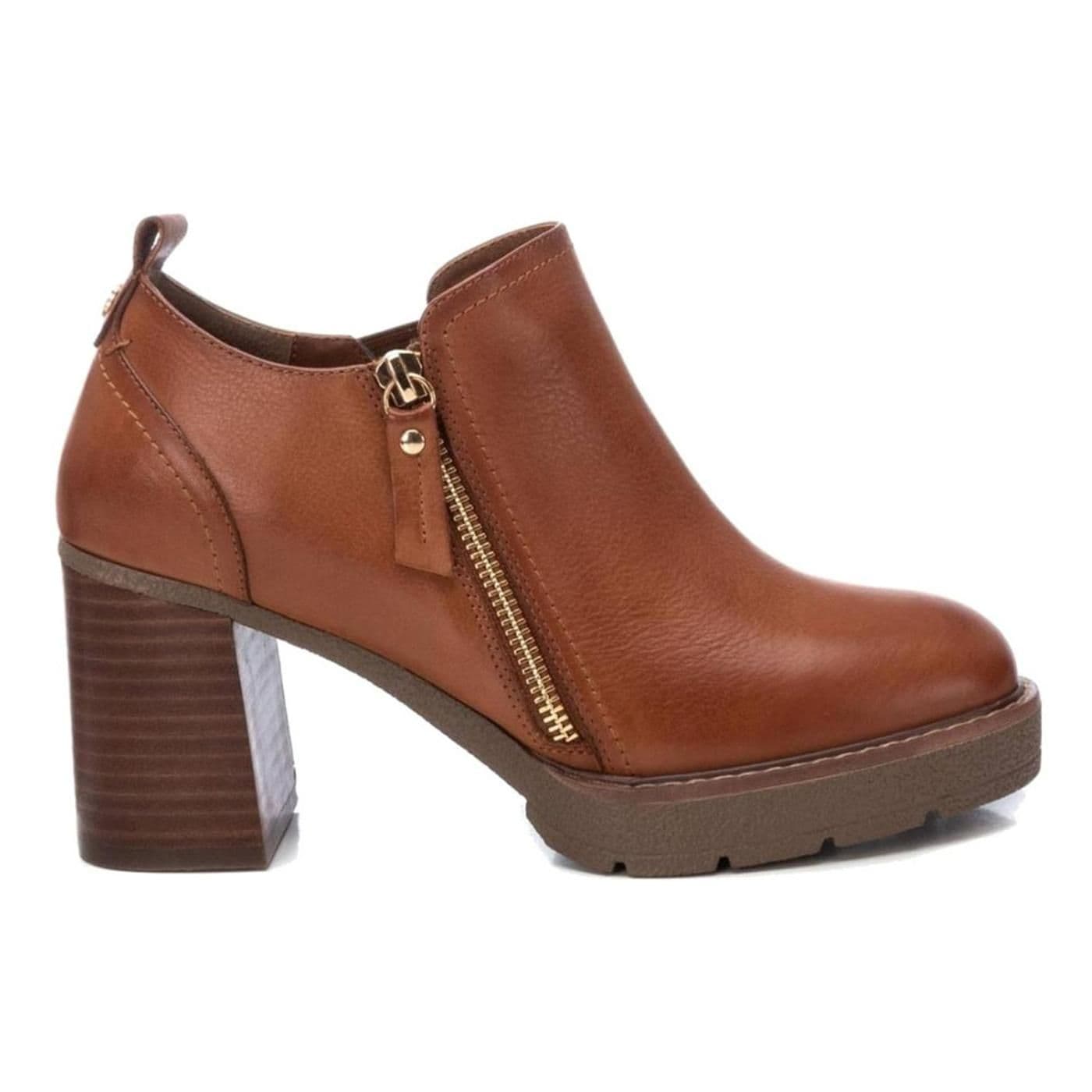 BOTIN DE PIEL 161861 camel image.