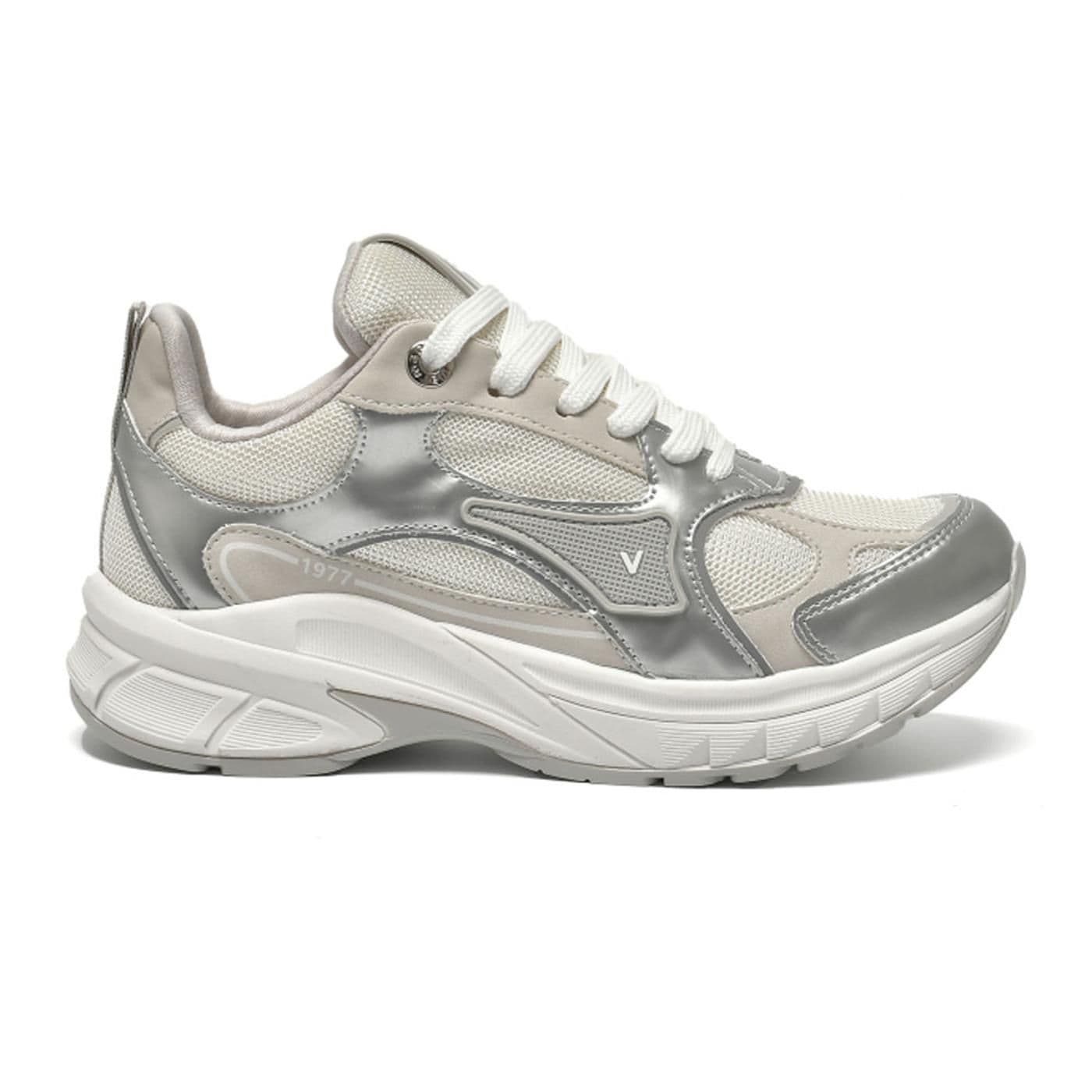 TENIS CASUAL 240-011-07 prata multi - image